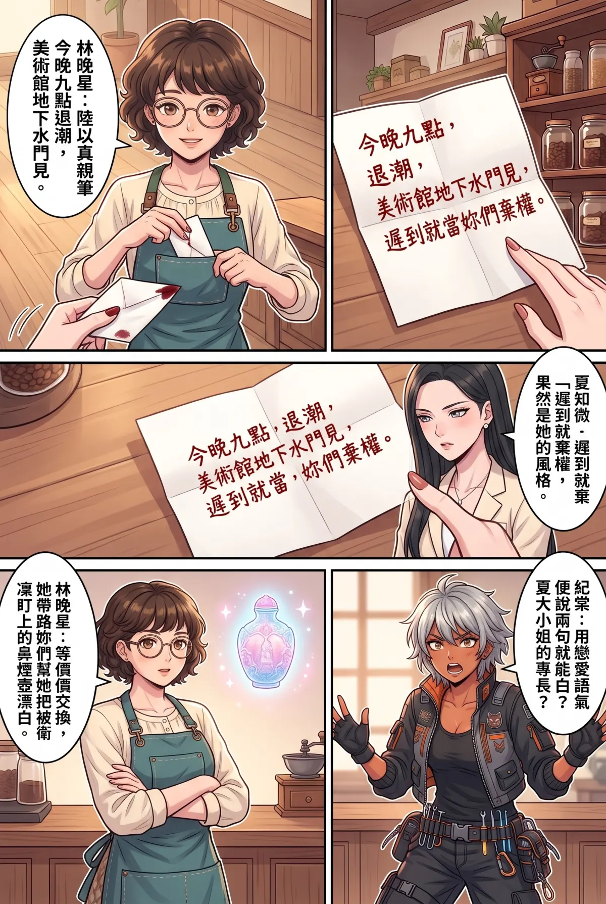糟了！跟死對頭神偷小姐銬在一起了 第 12 集　糟了！跟死對頭神偷小姐銬在一起了 - 運河金庫與夜光秘密 第 6 頁