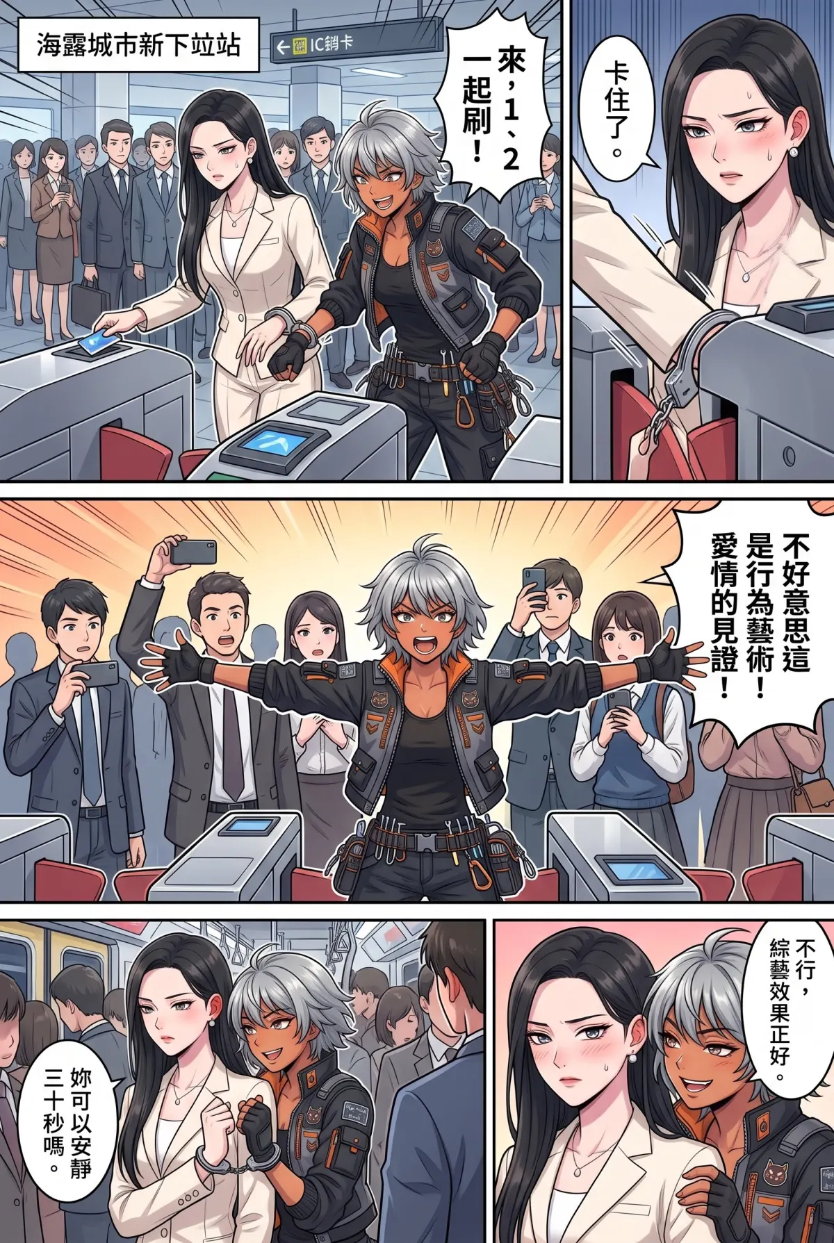 糟了！跟死對頭神偷小姐銬在一起了 第 12 集　糟了！跟死對頭神偷小姐銬在一起了 - 運河金庫與夜光秘密 第 3 頁