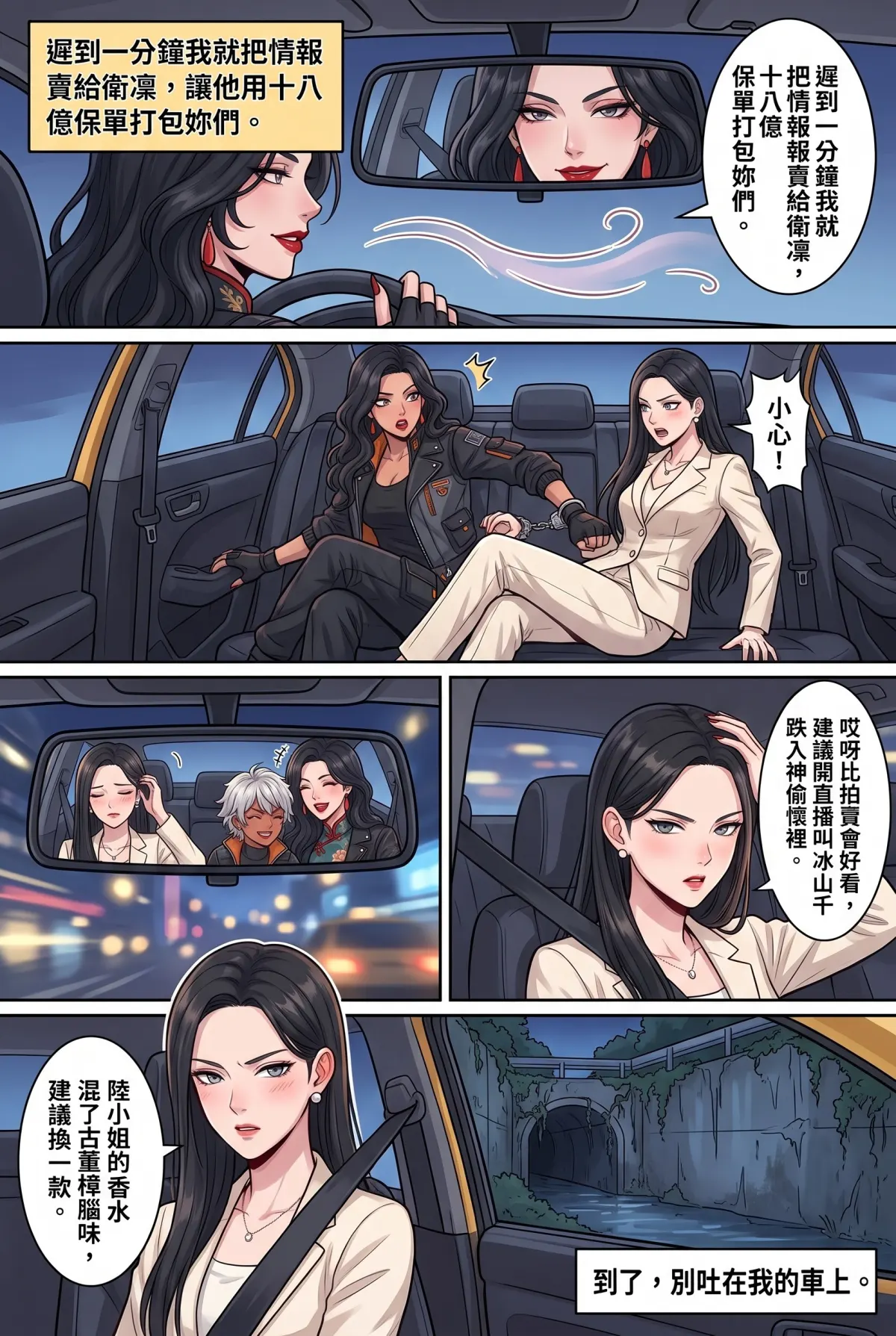 糟了！跟死對頭神偷小姐銬在一起了 第 12 集　糟了！跟死對頭神偷小姐銬在一起了 - 運河金庫與夜光秘密 第 9 頁