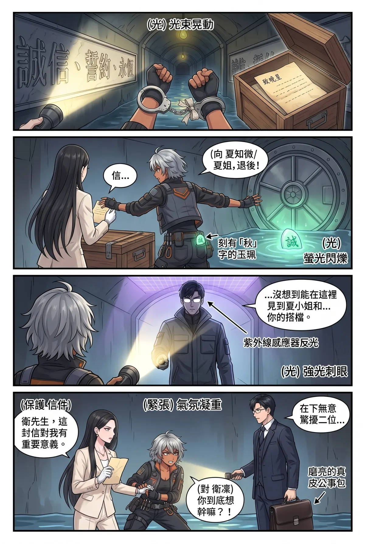 糟了！跟死對頭神偷小姐銬在一起了 第 13 集　糟了！跟死對頭神偷小姐銬在一起了 - 保險女王對決俠盜貓咪 第 3 頁
