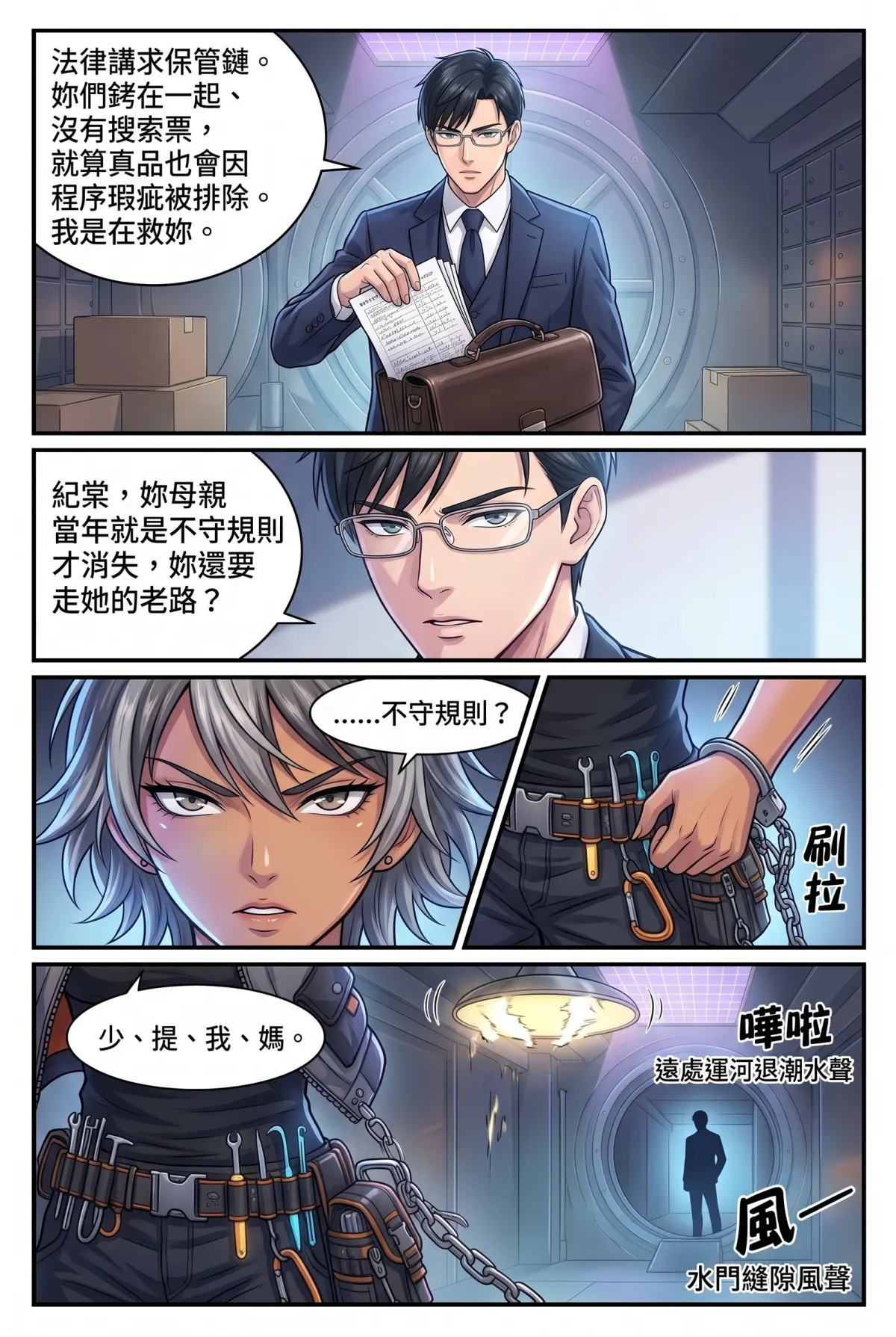 糟了！跟死對頭神偷小姐銬在一起了 第 13 集　糟了！跟死對頭神偷小姐銬在一起了 - 保險女王對決俠盜貓咪 第 8 頁
