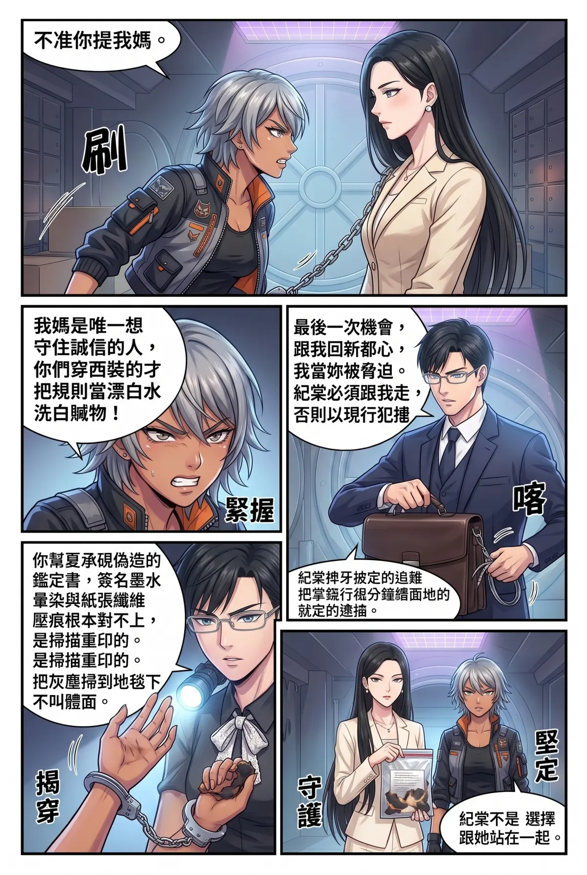 糟了！跟死對頭神偷小姐銬在一起了 第 13 集　糟了！跟死對頭神偷小姐銬在一起了 - 保險女王對決俠盜貓咪 第 9 頁