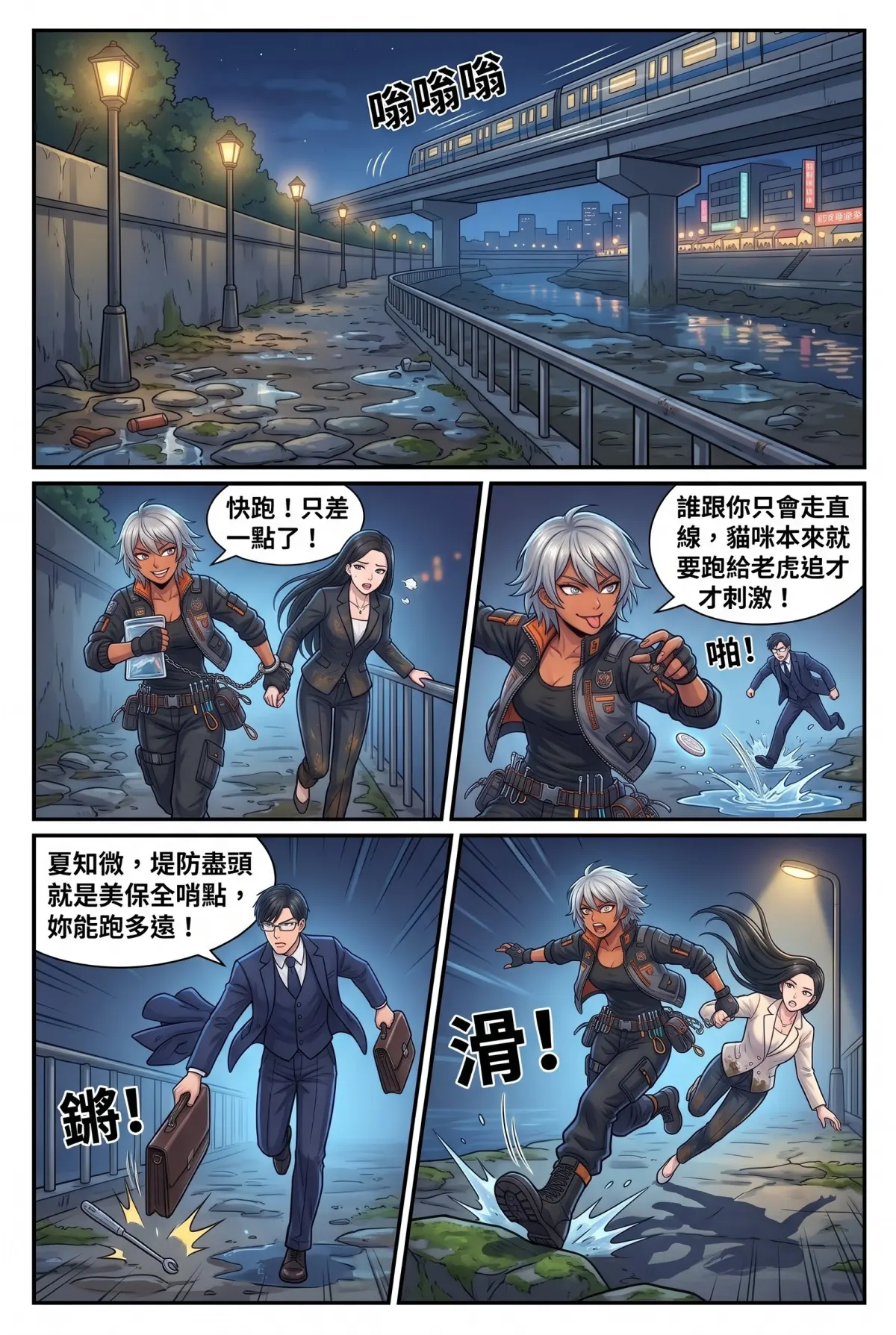糟了！跟死對頭神偷小姐銬在一起了 第 13 集　糟了！跟死對頭神偷小姐銬在一起了 - 保險女王對決俠盜貓咪 第 11 頁