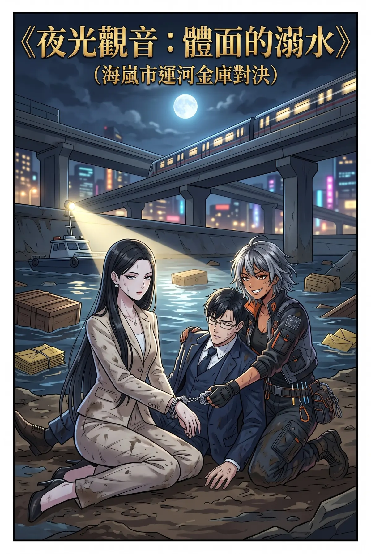 糟了！跟死對頭神偷小姐銬在一起了 第 13 集　糟了！跟死對頭神偷小姐銬在一起了 - 保險女王對決俠盜貓咪 第 1 頁
