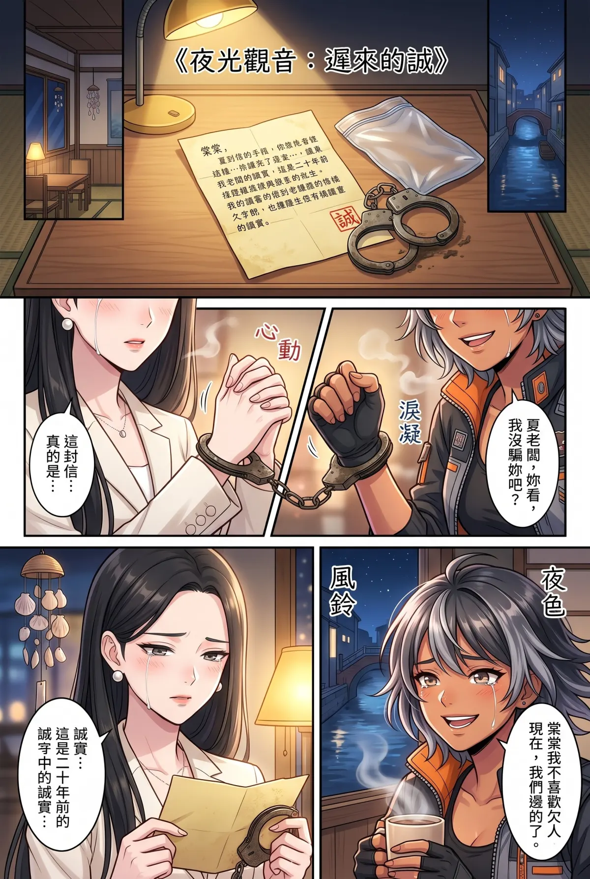 糟了！跟死對頭神偷小姐銬在一起了 第 14 集　糟了！跟死對頭神偷小姐銬在一起了 - 母親留下的那封信 第 1 頁