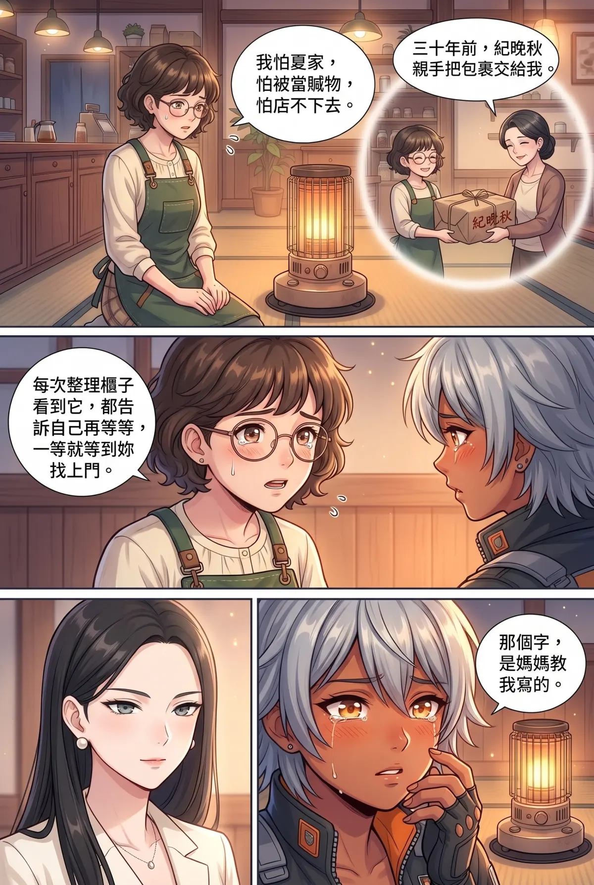 糟了！跟死對頭神偷小姐銬在一起了 第 14 集　糟了！跟死對頭神偷小姐銬在一起了 - 母親留下的那封信 第 9 頁