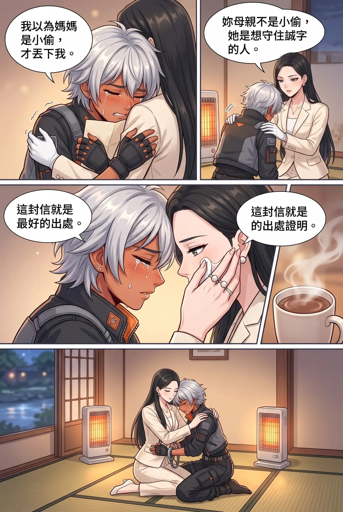 糟了！跟死對頭神偷小姐銬在一起了 第 14 集　糟了！跟死對頭神偷小姐銬在一起了 - 母親留下的那封信 第 12 頁