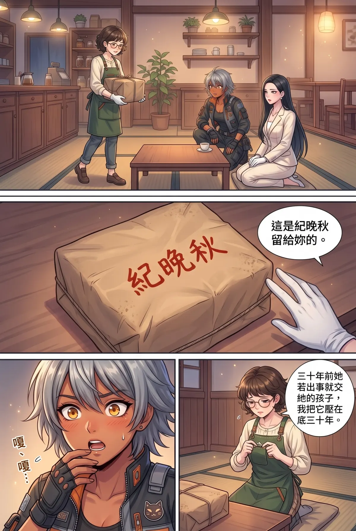 糟了！跟死對頭神偷小姐銬在一起了 第 14 集　糟了！跟死對頭神偷小姐銬在一起了 - 母親留下的那封信 第 8 頁
