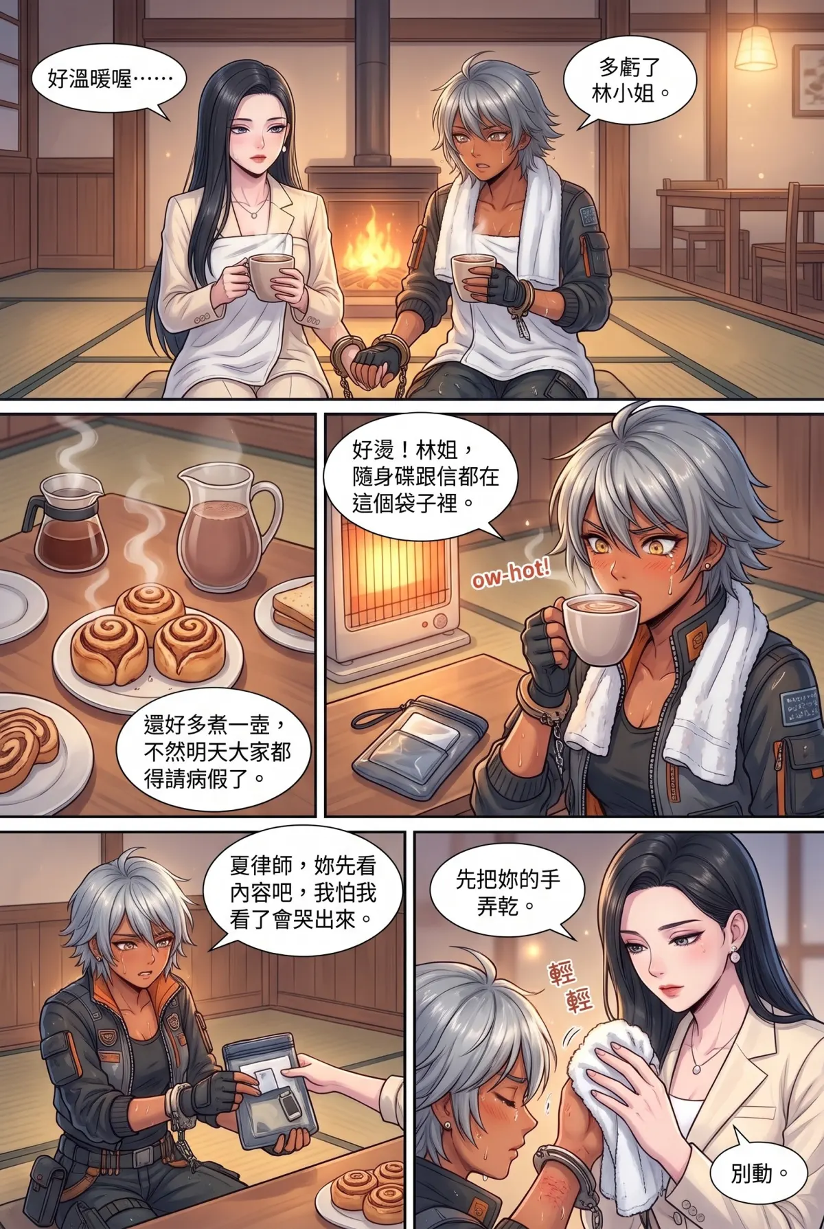 糟了！跟死對頭神偷小姐銬在一起了 第 14 集　糟了！跟死對頭神偷小姐銬在一起了 - 母親留下的那封信 第 6 頁