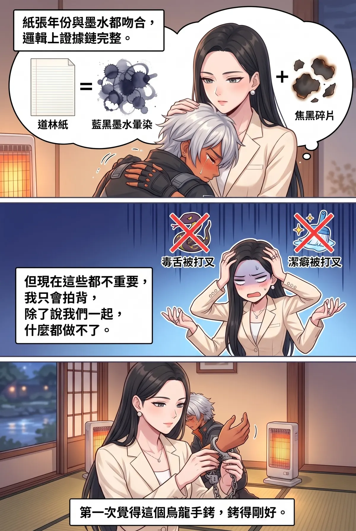 糟了！跟死對頭神偷小姐銬在一起了 第 14 集　糟了！跟死對頭神偷小姐銬在一起了 - 母親留下的那封信 第 13 頁