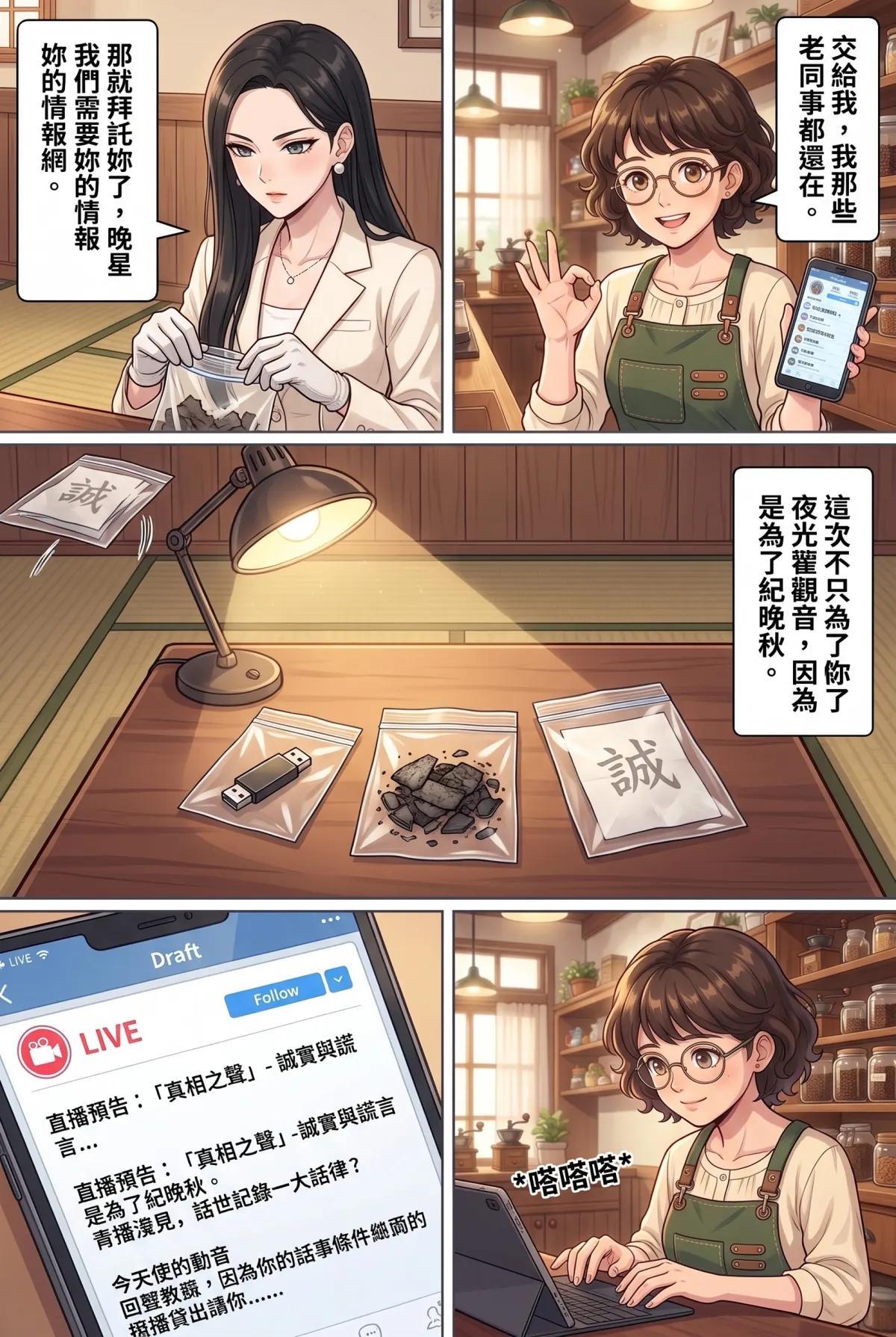 糟了！跟死對頭神偷小姐銬在一起了 第 14 集　糟了！跟死對頭神偷小姐銬在一起了 - 母親留下的那封信 第 18 頁