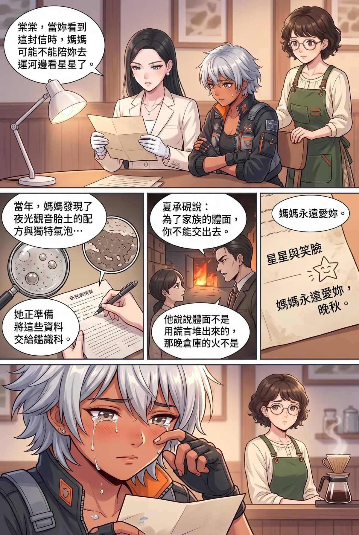 糟了！跟死對頭神偷小姐銬在一起了 第 14 集　糟了！跟死對頭神偷小姐銬在一起了 - 母親留下的那封信 第 11 頁