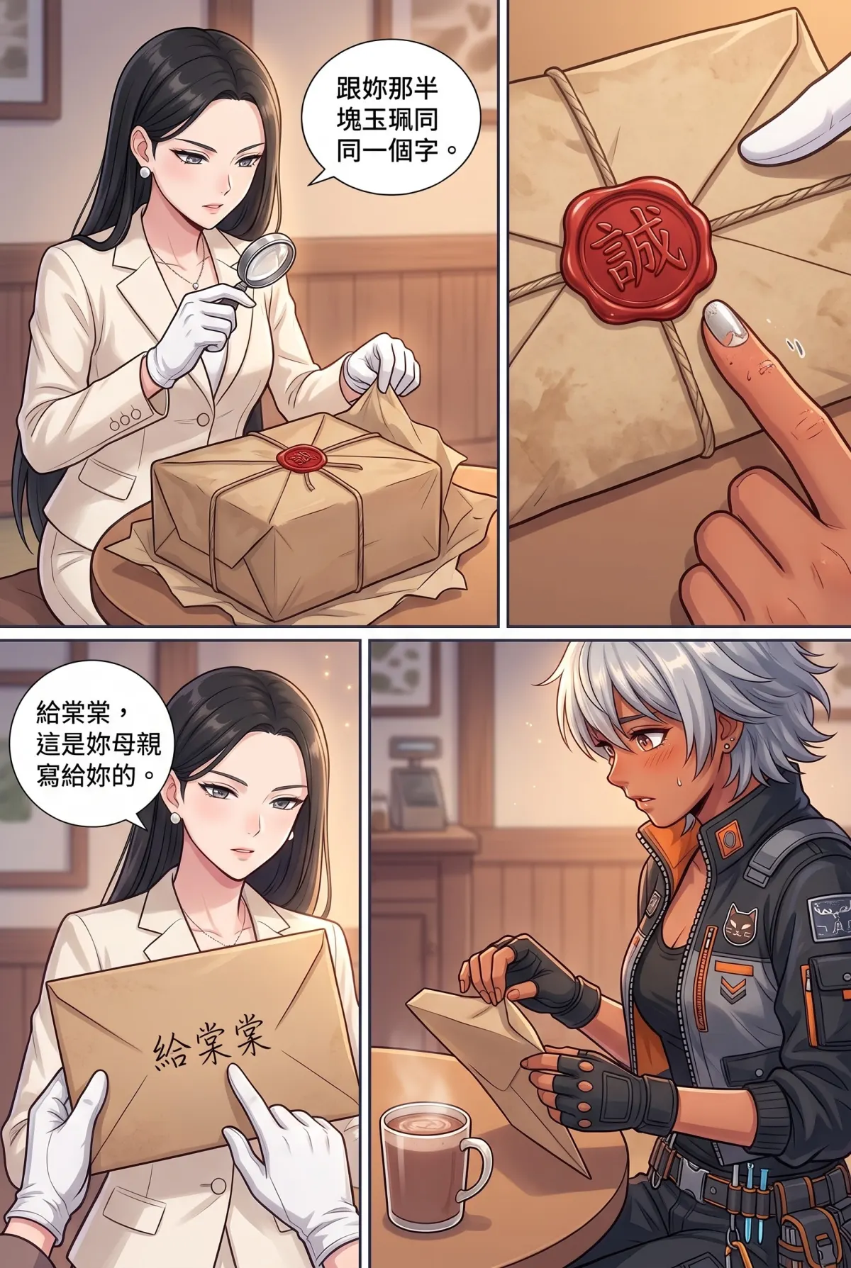 糟了！跟死對頭神偷小姐銬在一起了 第 14 集　糟了！跟死對頭神偷小姐銬在一起了 - 母親留下的那封信 第 10 頁