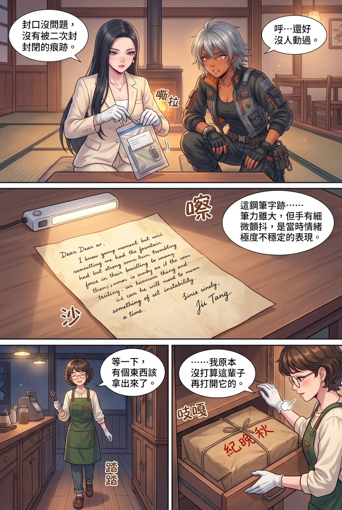 糟了！跟死對頭神偷小姐銬在一起了 第 14 集　糟了！跟死對頭神偷小姐銬在一起了 - 母親留下的那封信 第 7 頁