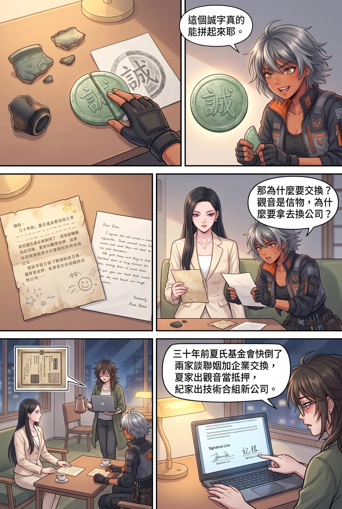 糟了！跟死對頭神偷小姐銬在一起了 第 15 集　糟了！跟死對頭神偷小姐銬在一起了 - 被交換的人生 第 4 頁
