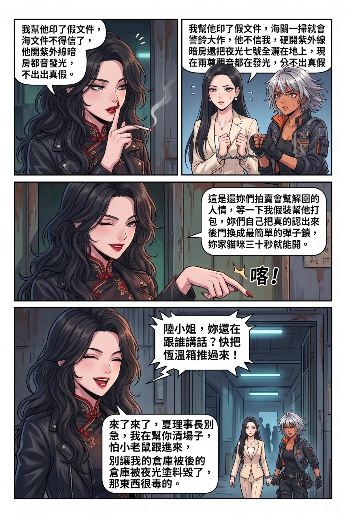糟了！跟死對頭神偷小姐銬在一起了 第 16 集　糟了！跟死對頭神偷小姐銬在一起了 - 真假觀音 第 8 頁