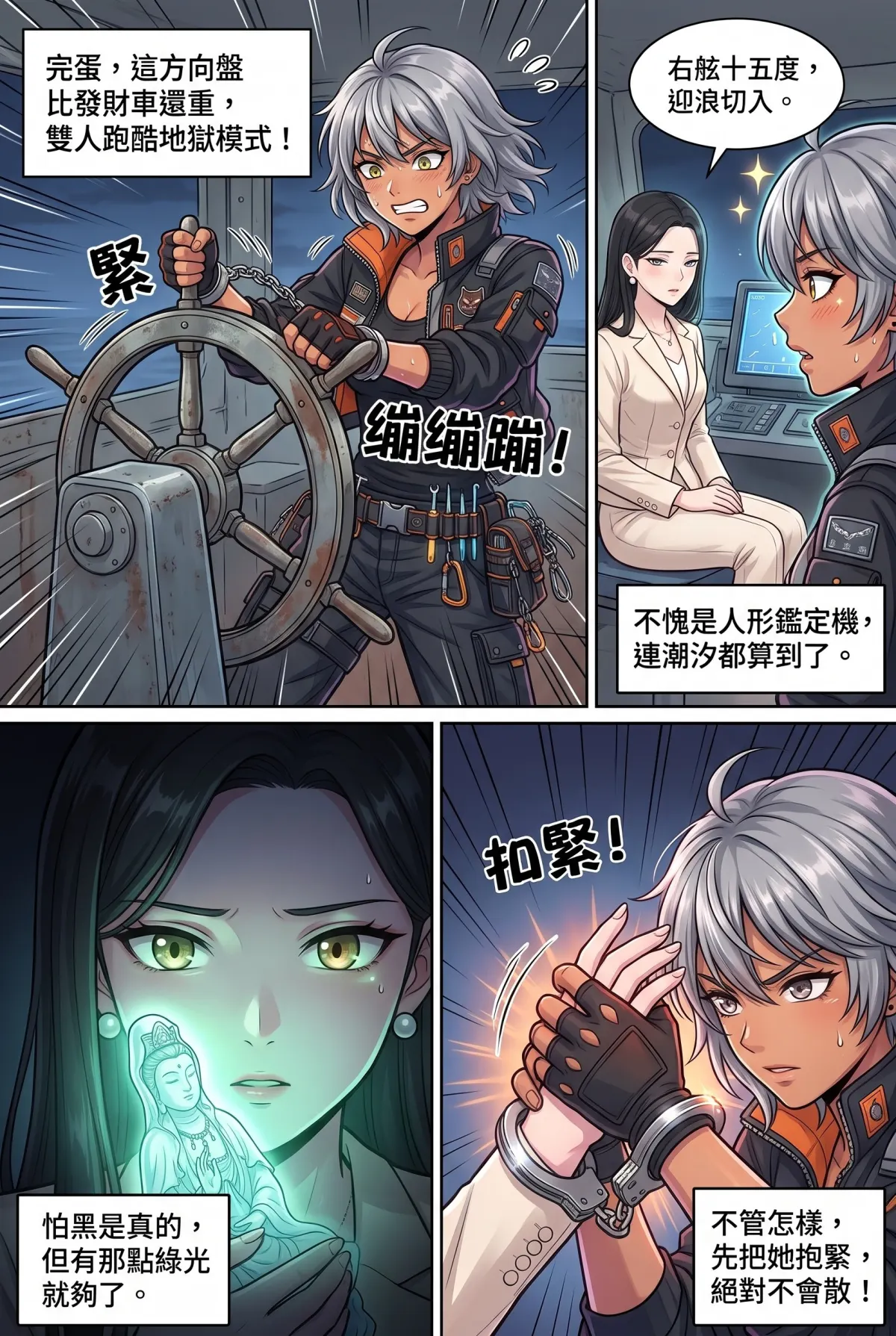 糟了！跟死對頭神偷小姐銬在一起了 第 17 集　糟了！跟死對頭神偷小姐銬在一起了 - 運河之巔的追逐 第 9 頁