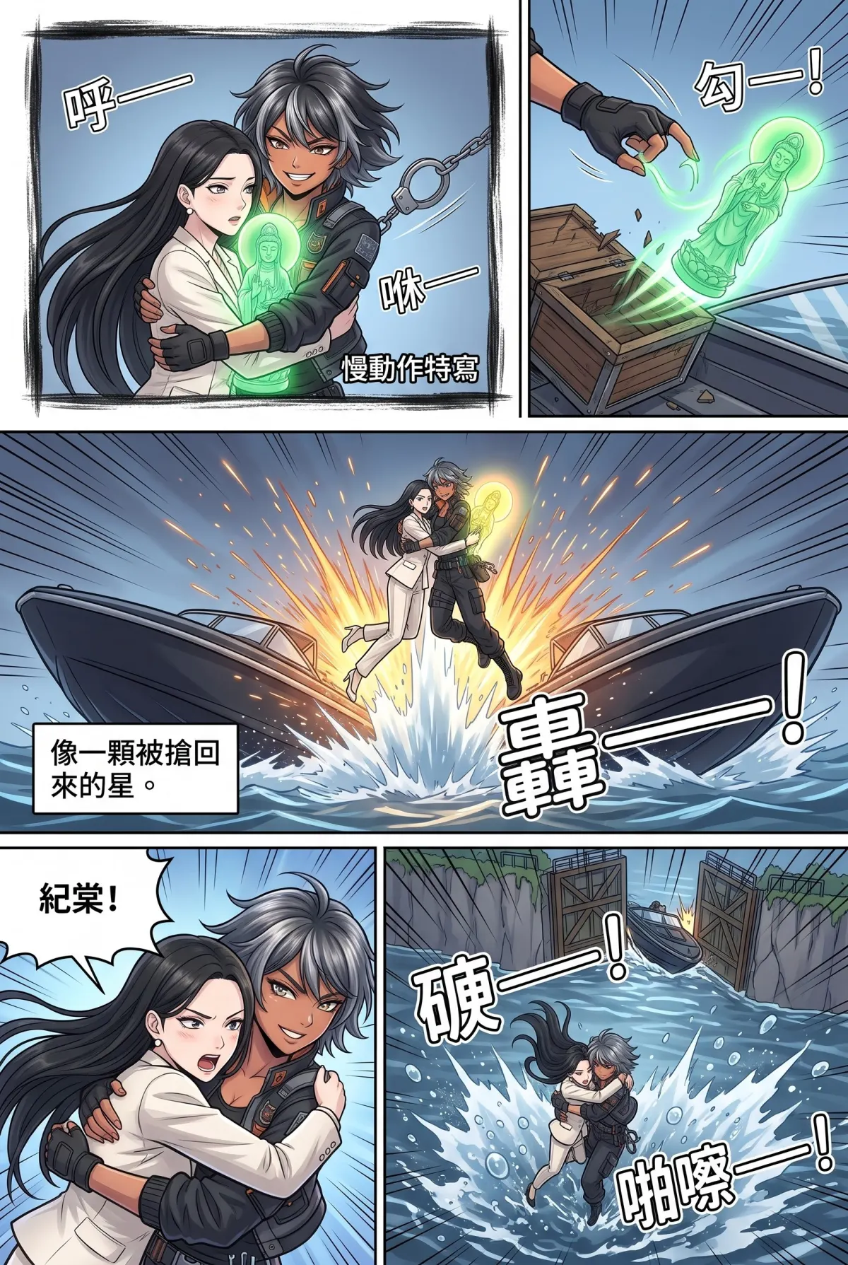 糟了！跟死對頭神偷小姐銬在一起了 第 17 集　糟了！跟死對頭神偷小姐銬在一起了 - 運河之巔的追逐 第 15 頁