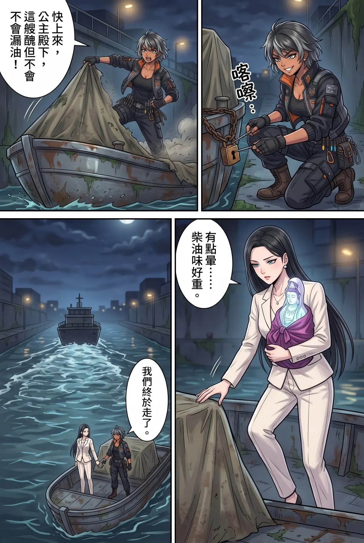 糟了！跟死對頭神偷小姐銬在一起了 第 17 集　糟了！跟死對頭神偷小姐銬在一起了 - 運河之巔的追逐 第 5 頁