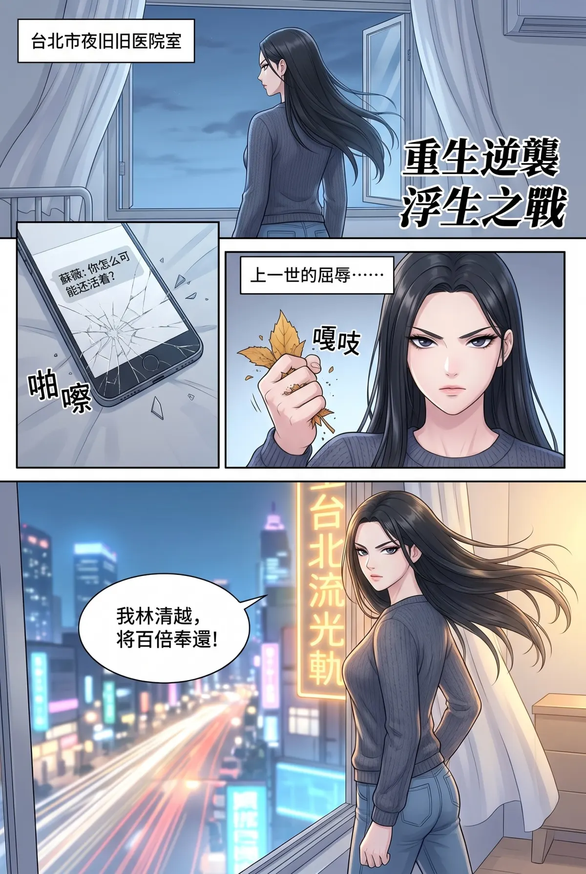 星途重生：從被封殺到全球影后 第 1 集　星途重生：從被封殺到全球影后 - 重生之始 第 1 頁