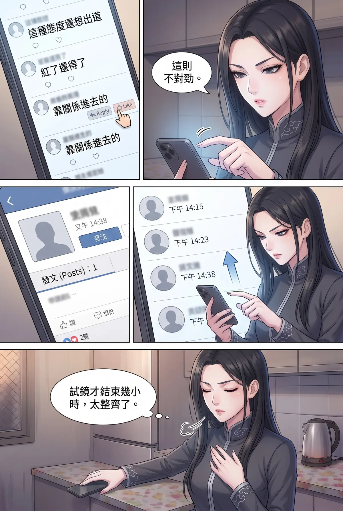 星途重生：從被封殺到全球影后 第 3 集　星途重生：從被封殺到全球影后 - 舆论漩涡 第 7 頁