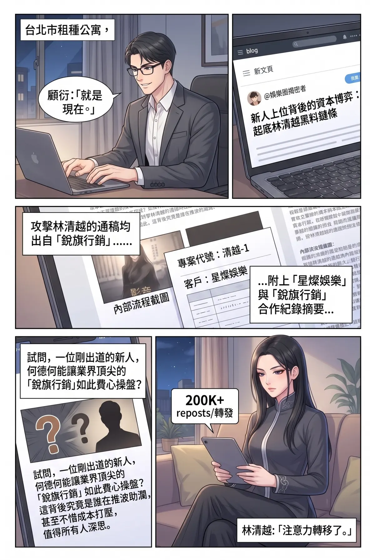 星途重生：從被封殺到全球影后 第 4 集　星途重生：從被封殺到全球影后 - 逆风翻盘 第 14 頁