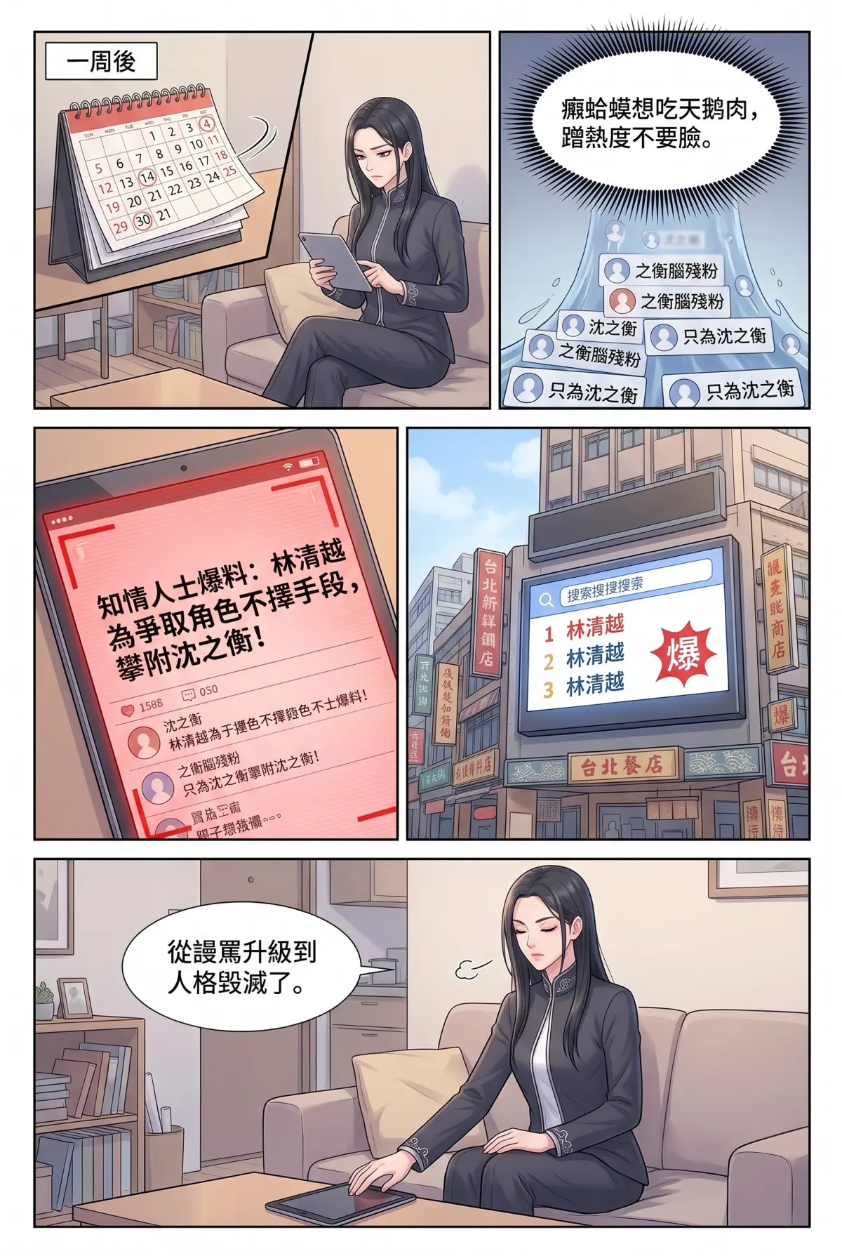 星途重生：從被封殺到全球影后 第 4 集　星途重生：從被封殺到全球影后 - 逆风翻盘 第 8 頁