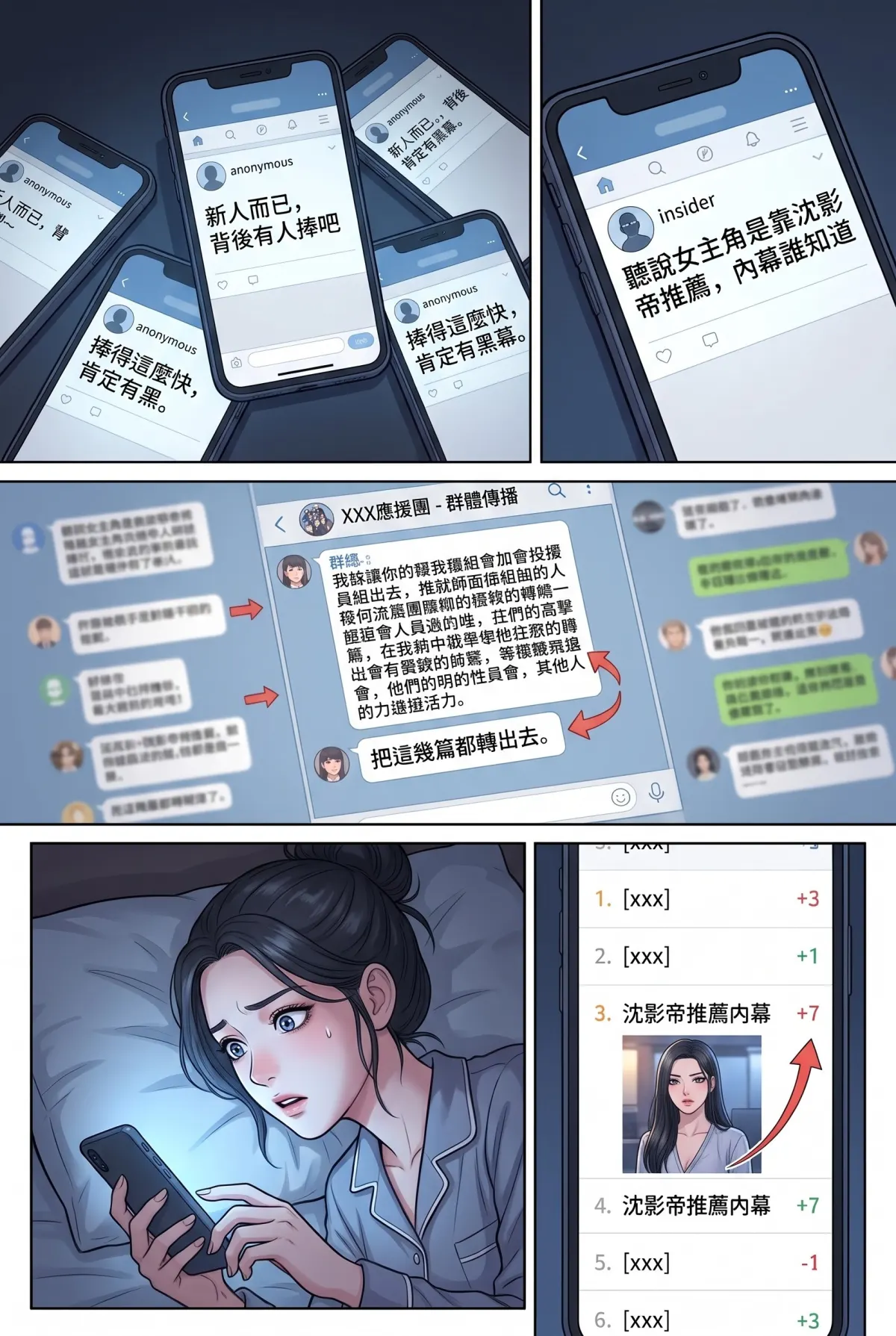 星途重生：從被封殺到全球影后 第 7 集　星途重生：從被封殺到全球影后 - 粉丝战争 第 4 頁