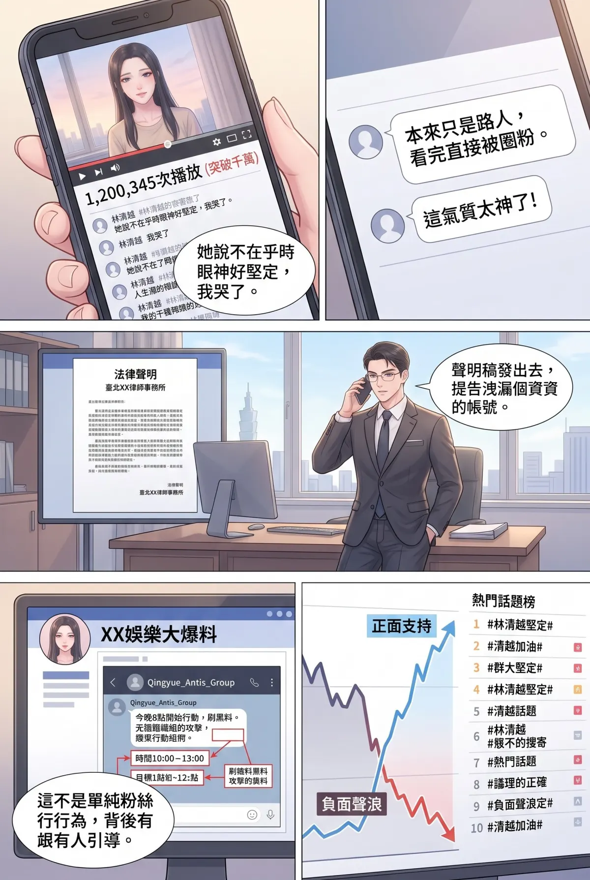 星途重生：從被封殺到全球影后 第 7 集　星途重生：從被封殺到全球影后 - 粉丝战争 第 16 頁