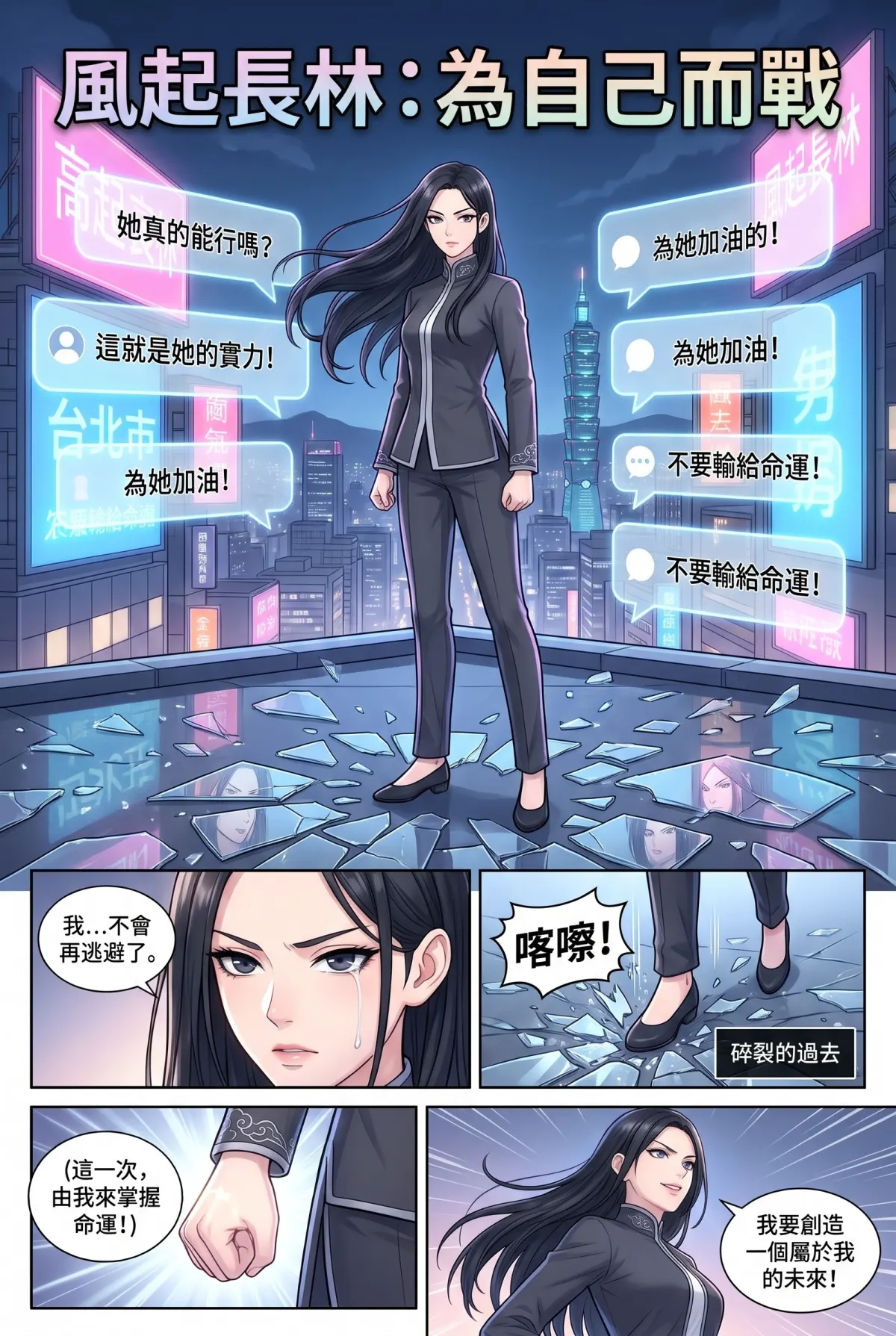 星途重生：從被封殺到全球影后 第 7 集　星途重生：從被封殺到全球影后 - 粉丝战争 第 1 頁