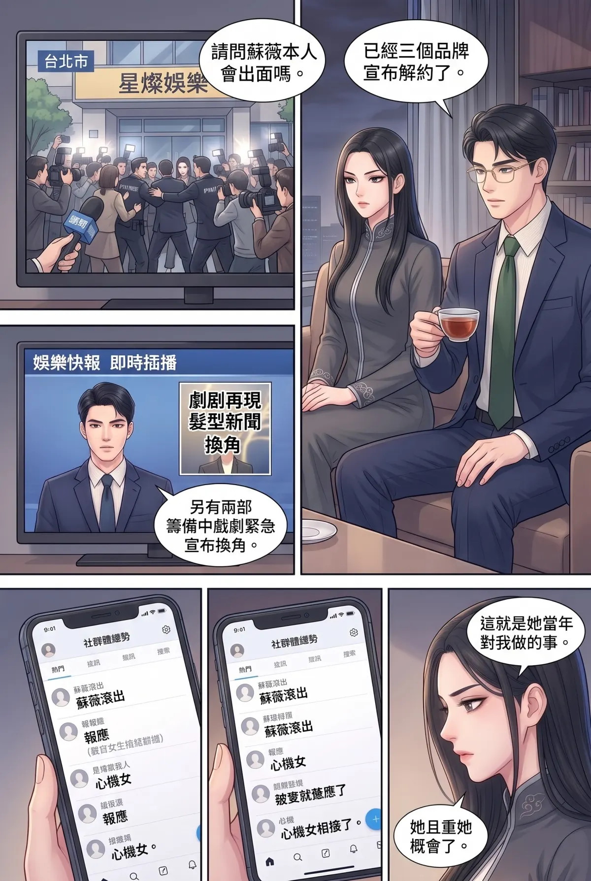 星途重生：從被封殺到全球影后 第 9 集　星途重生：從被封殺到全球影后 - 致命一击 第 7 頁