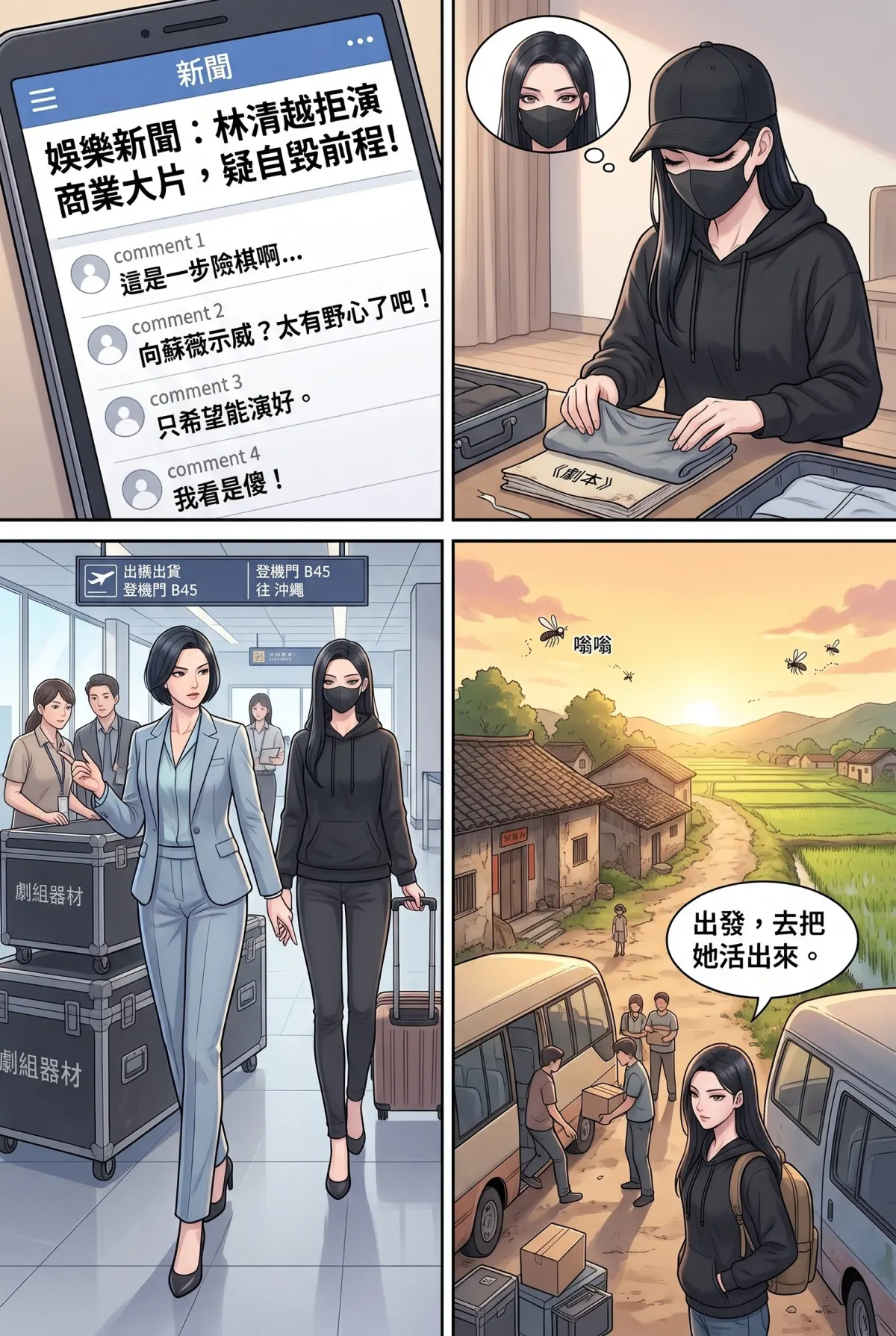 星途重生：從被封殺到全球影后 第 10 集　星途重生：從被封殺到全球影后 - 破茧成蝶 第 6 頁