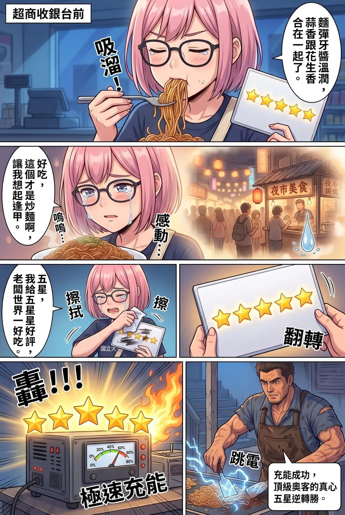 末日鐵板燒：老闆，喪屍要加辣嗎？ 第 2 集　末日鐵板燒：老闆，喪屍要加辣嗎？ - 第二章：奧客女大生的五星考驗 第 16 頁