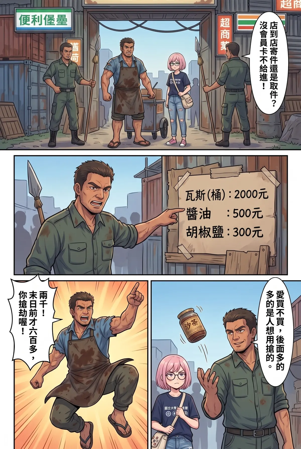 末日鐵板燒：老闆，喪屍要加辣嗎？ 第 3 集　末日鐵板燒：老闆，喪屍要加辣嗎？ - 第三章：過氣部落客的美食雷達 第 6 頁