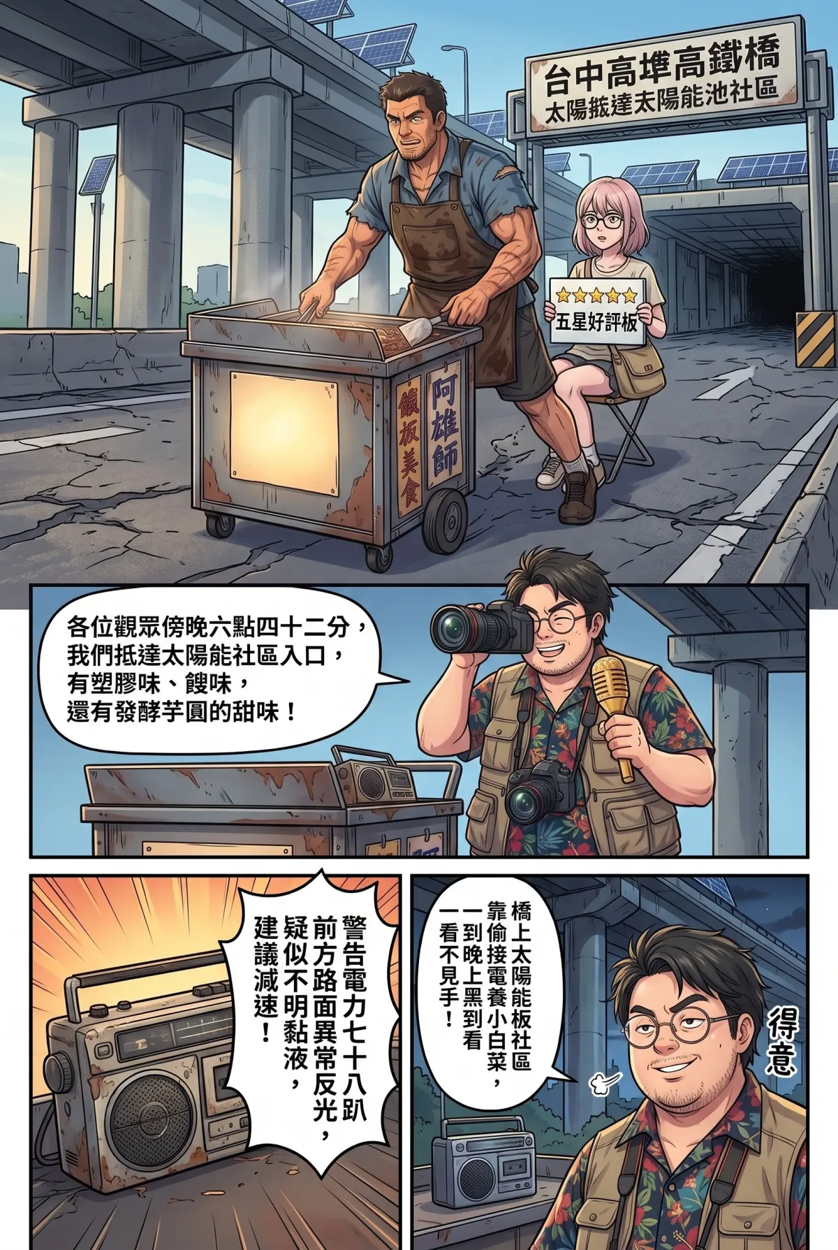 末日鐵板燒：老闆，喪屍要加辣嗎？ 第 4 集　末日鐵板燒：老闆，喪屍要加辣嗎？ - 第四章：偶像的螢光棒求救信號 第 2 頁