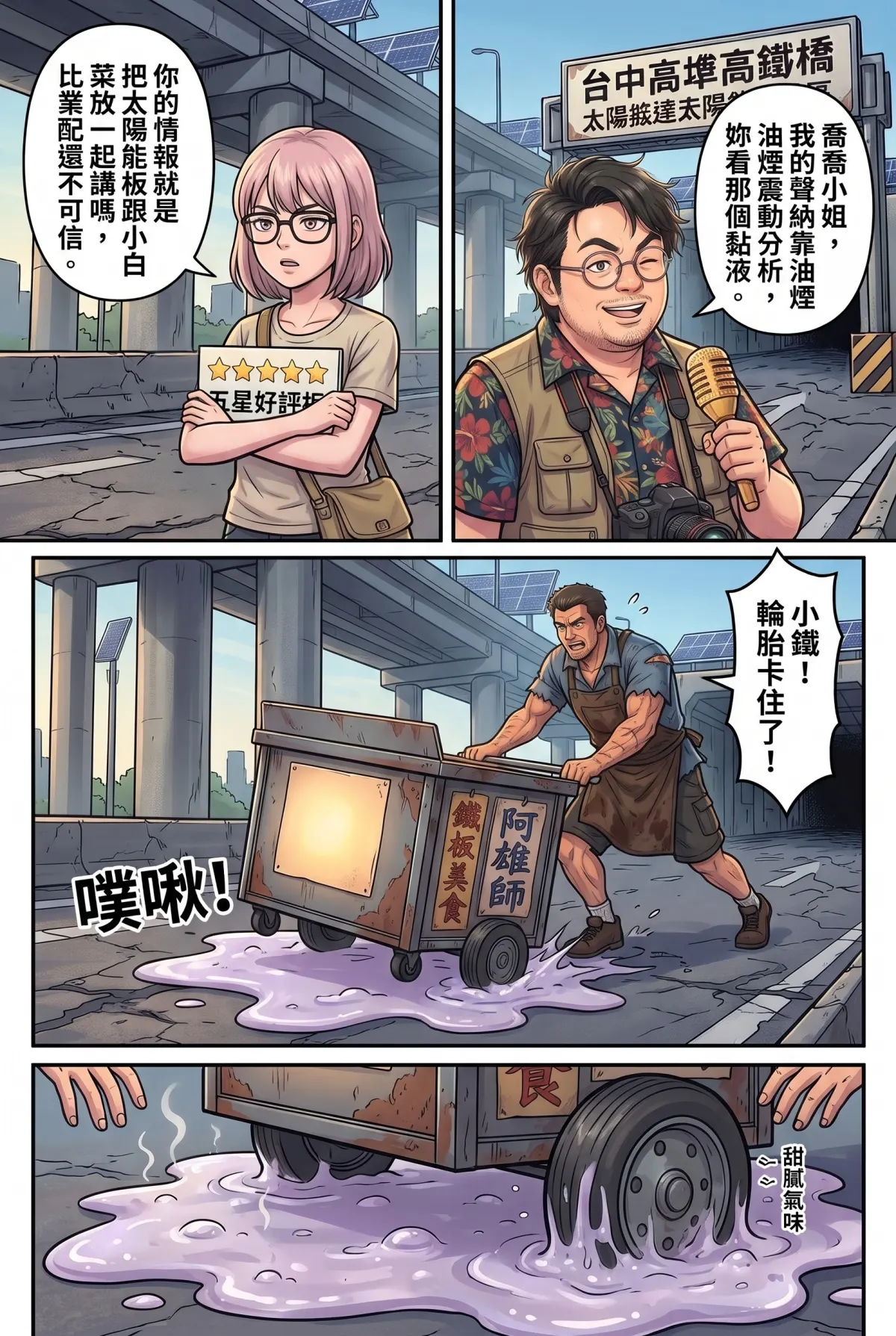 末日鐵板燒：老闆，喪屍要加辣嗎？ 第 4 集　末日鐵板燒：老闆，喪屍要加辣嗎？ - 第四章：偶像的螢光棒求救信號 第 3 頁