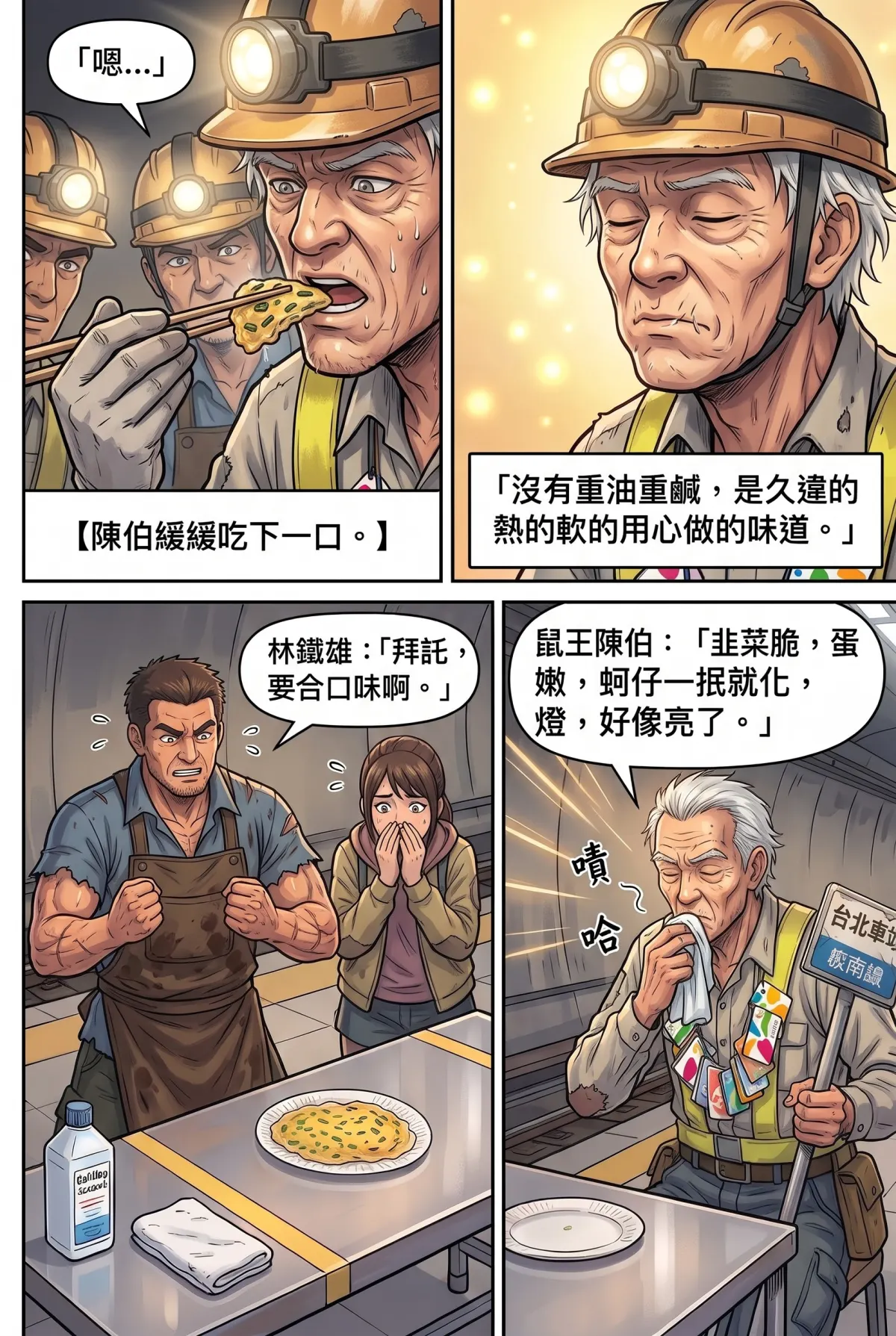 末日鐵板燒：老闆，喪屍要加辣嗎？ 第 5 集　末日鐵板燒：老闆，喪屍要加辣嗎？ - 第五章：捷運洞穴人的地下迷宮 第 13 頁