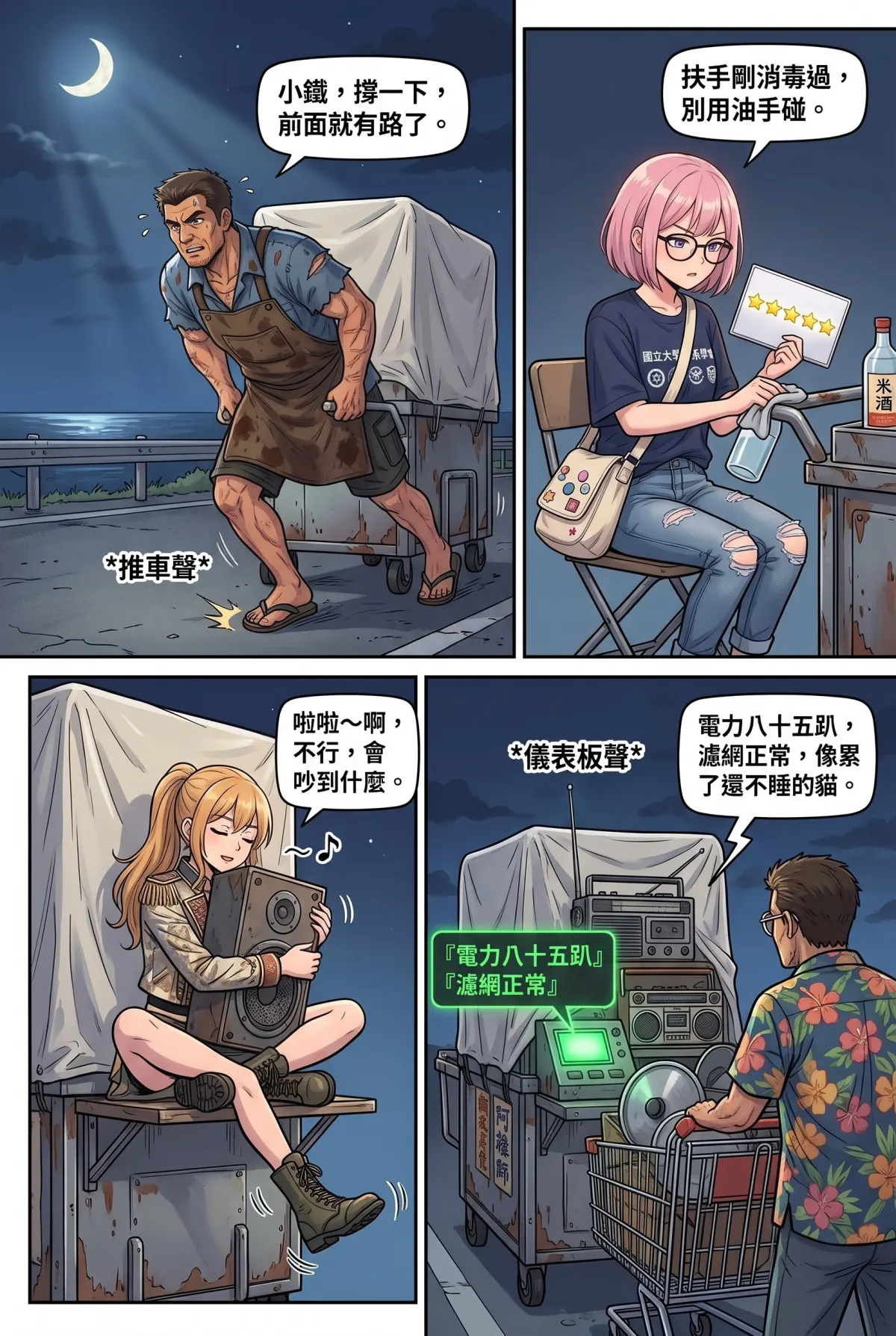 末日鐵板燒：老闆，喪屍要加辣嗎？ 第 5 集　末日鐵板燒：老闆，喪屍要加辣嗎？ - 第五章：捷運洞穴人的地下迷宮 第 2 頁