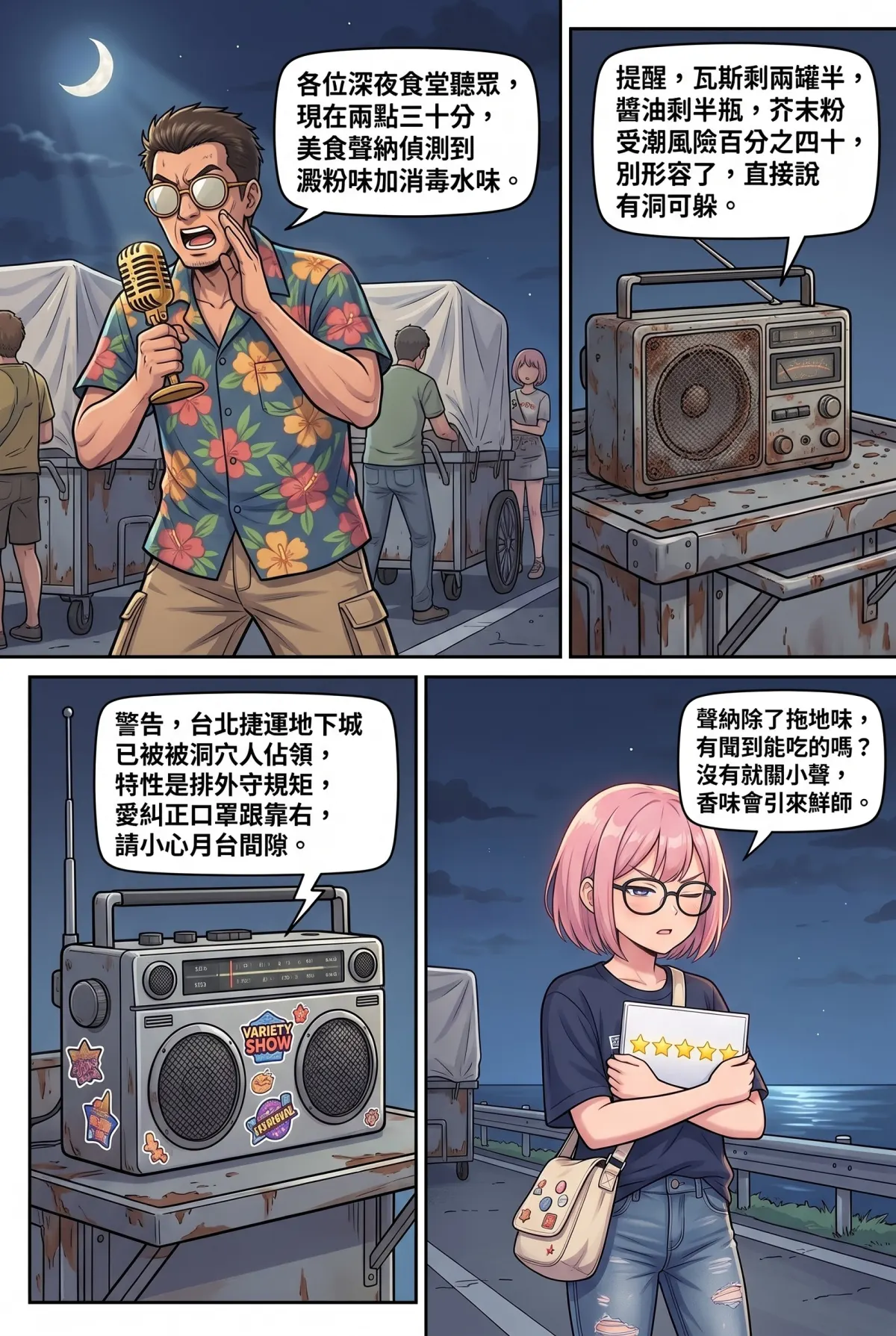 末日鐵板燒：老闆，喪屍要加辣嗎？ 第 5 集　末日鐵板燒：老闆，喪屍要加辣嗎？ - 第五章：捷運洞穴人的地下迷宮 第 3 頁