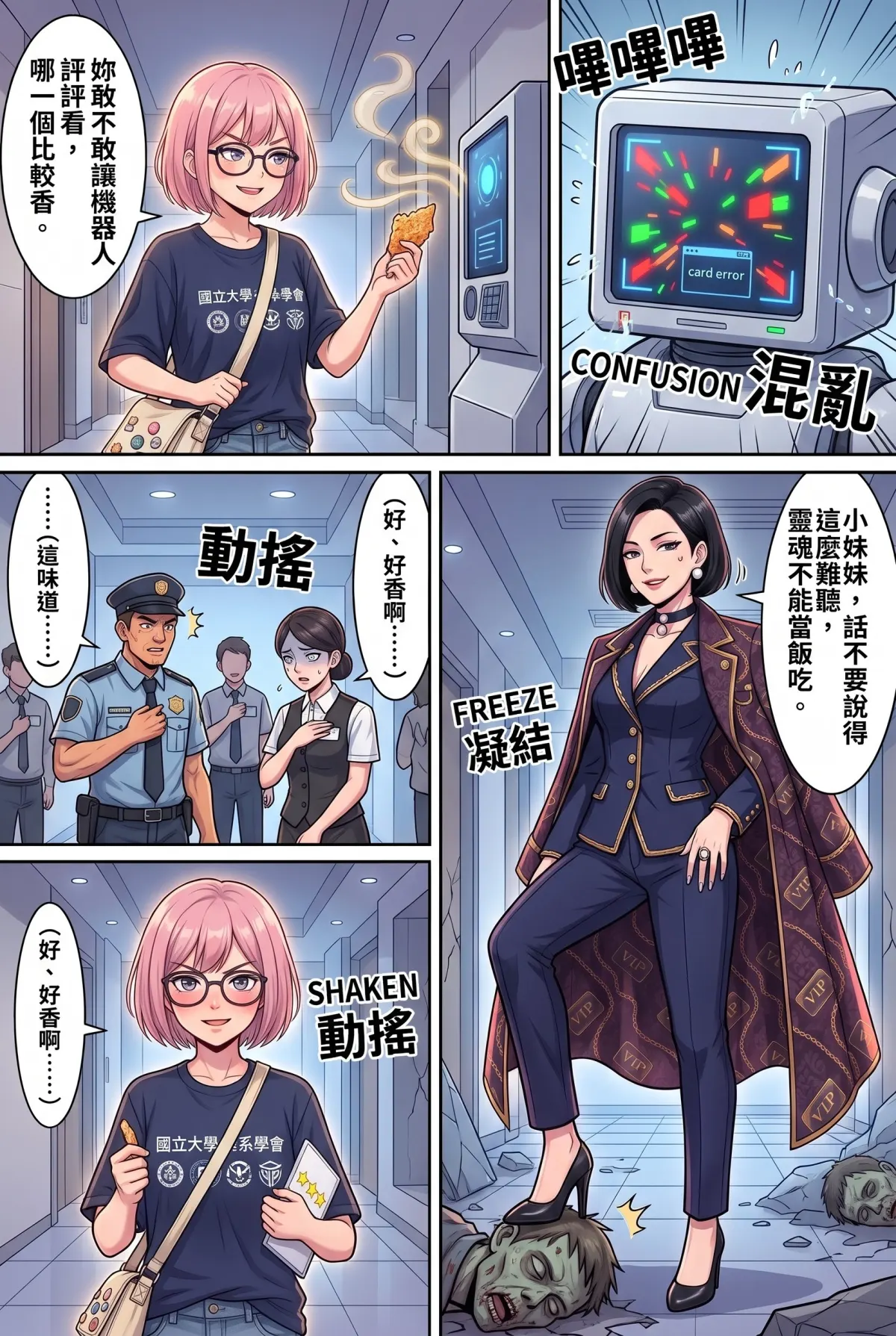末日鐵板燒：老闆，喪屍要加辣嗎？ 第 6 集　末日鐵板燒：老闆，喪屍要加辣嗎？ - 第六章：百貨王國的會員卡戰爭 第 15 頁