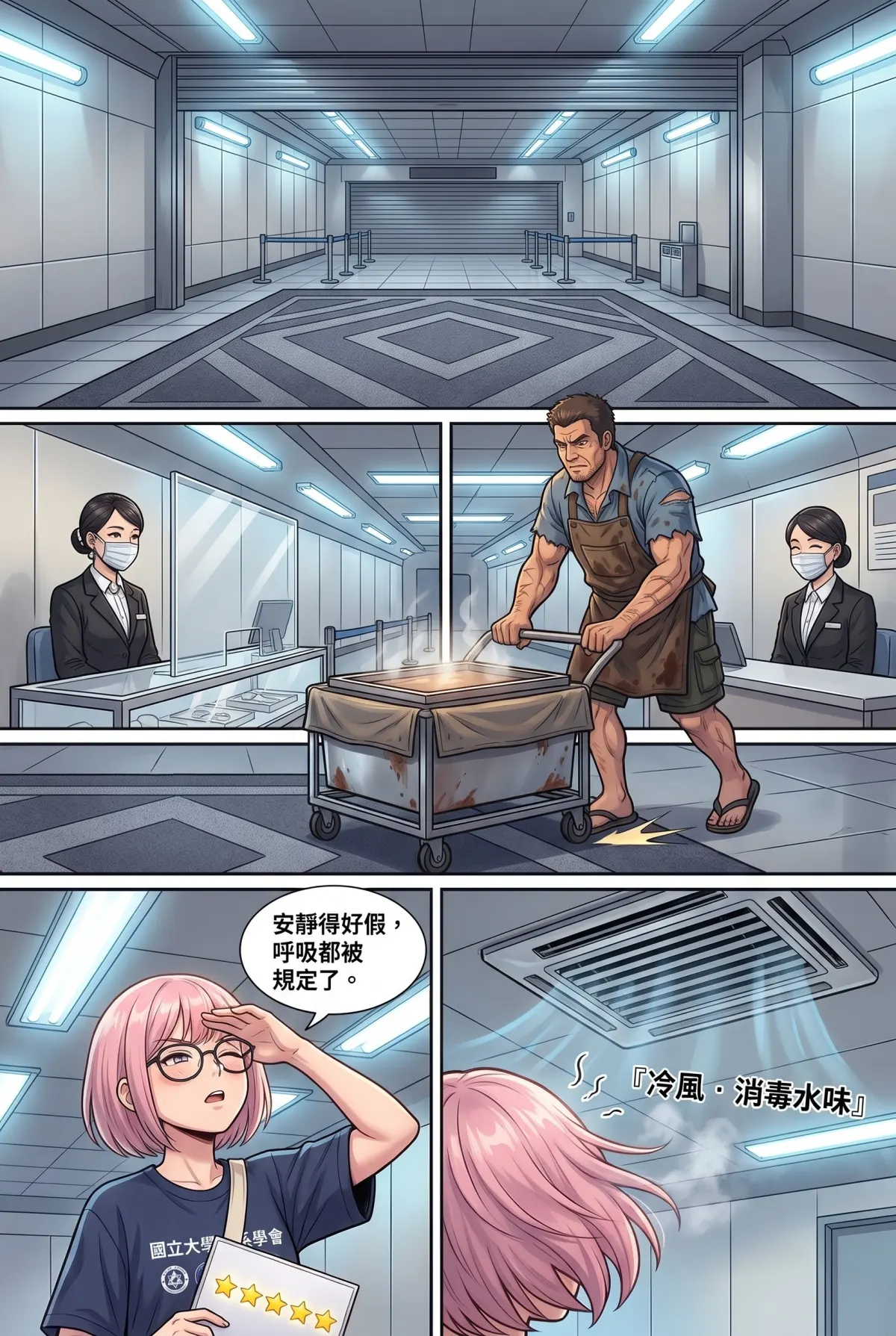 末日鐵板燒：老闆，喪屍要加辣嗎？ 第 6 集　末日鐵板燒：老闆，喪屍要加辣嗎？ - 第六章：百貨王國的會員卡戰爭 第 8 頁