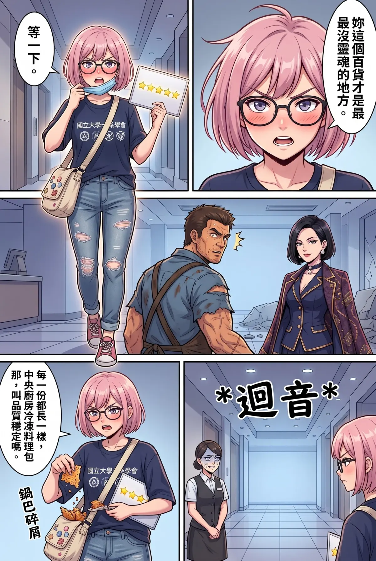 末日鐵板燒：老闆，喪屍要加辣嗎？ 第 6 集　末日鐵板燒：老闆，喪屍要加辣嗎？ - 第六章：百貨王國的會員卡戰爭 第 14 頁