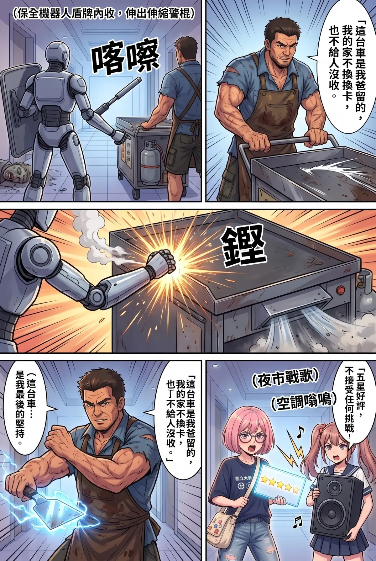 末日鐵板燒：老闆，喪屍要加辣嗎？ 第 6 集　末日鐵板燒：老闆，喪屍要加辣嗎？ - 第六章：百貨王國的會員卡戰爭 第 17 頁