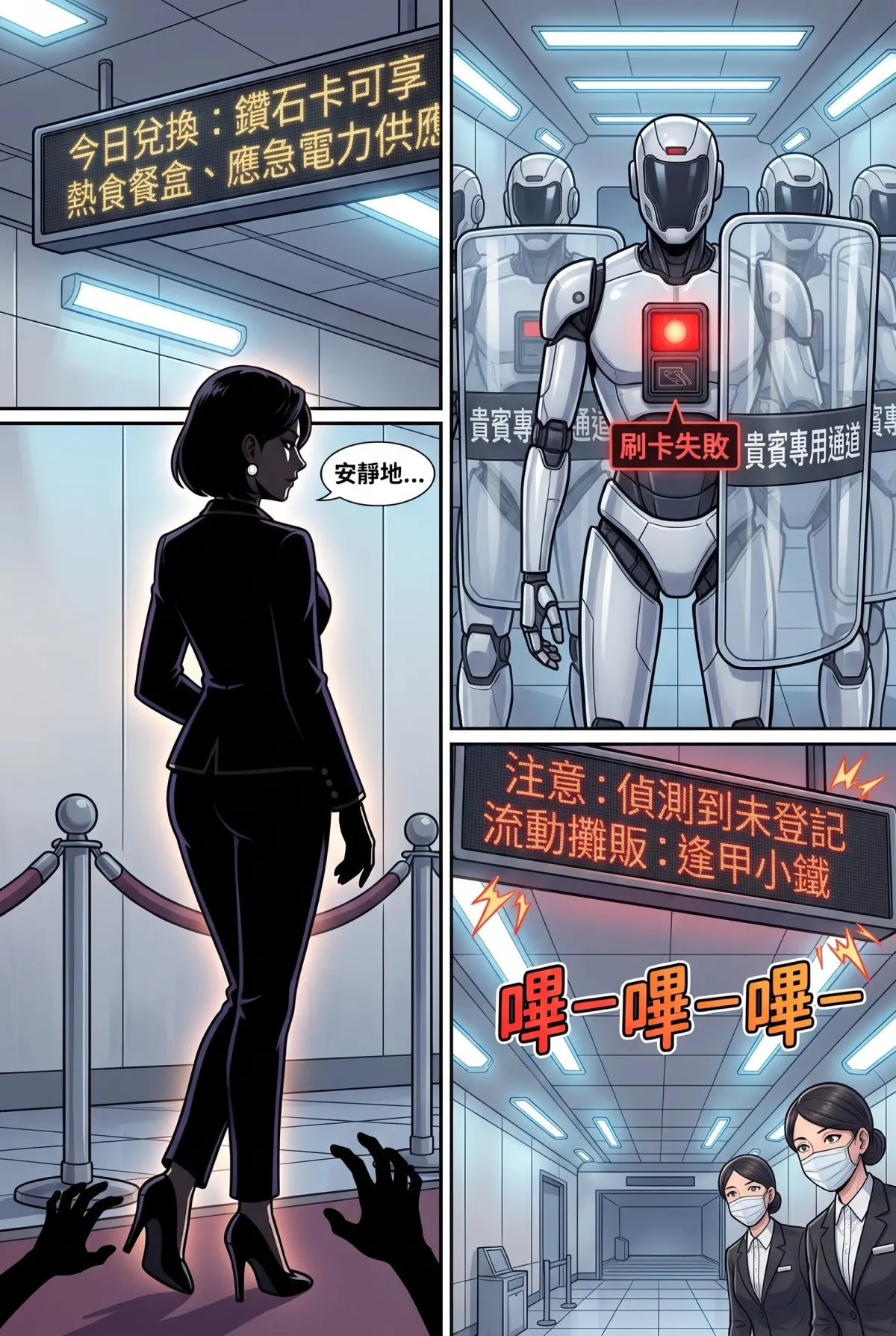 末日鐵板燒：老闆，喪屍要加辣嗎？ 第 6 集　末日鐵板燒：老闆，喪屍要加辣嗎？ - 第六章：百貨王國的會員卡戰爭 第 9 頁