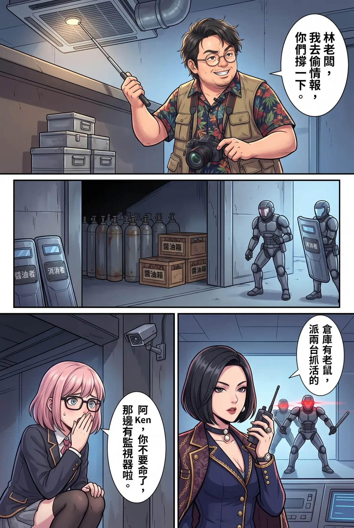 末日鐵板燒：老闆，喪屍要加辣嗎？ 第 7 集　末日鐵板燒：老闆，喪屍要加辣嗎？ - 第七章：大雞排喪屍與經濟封鎖 第 8 頁