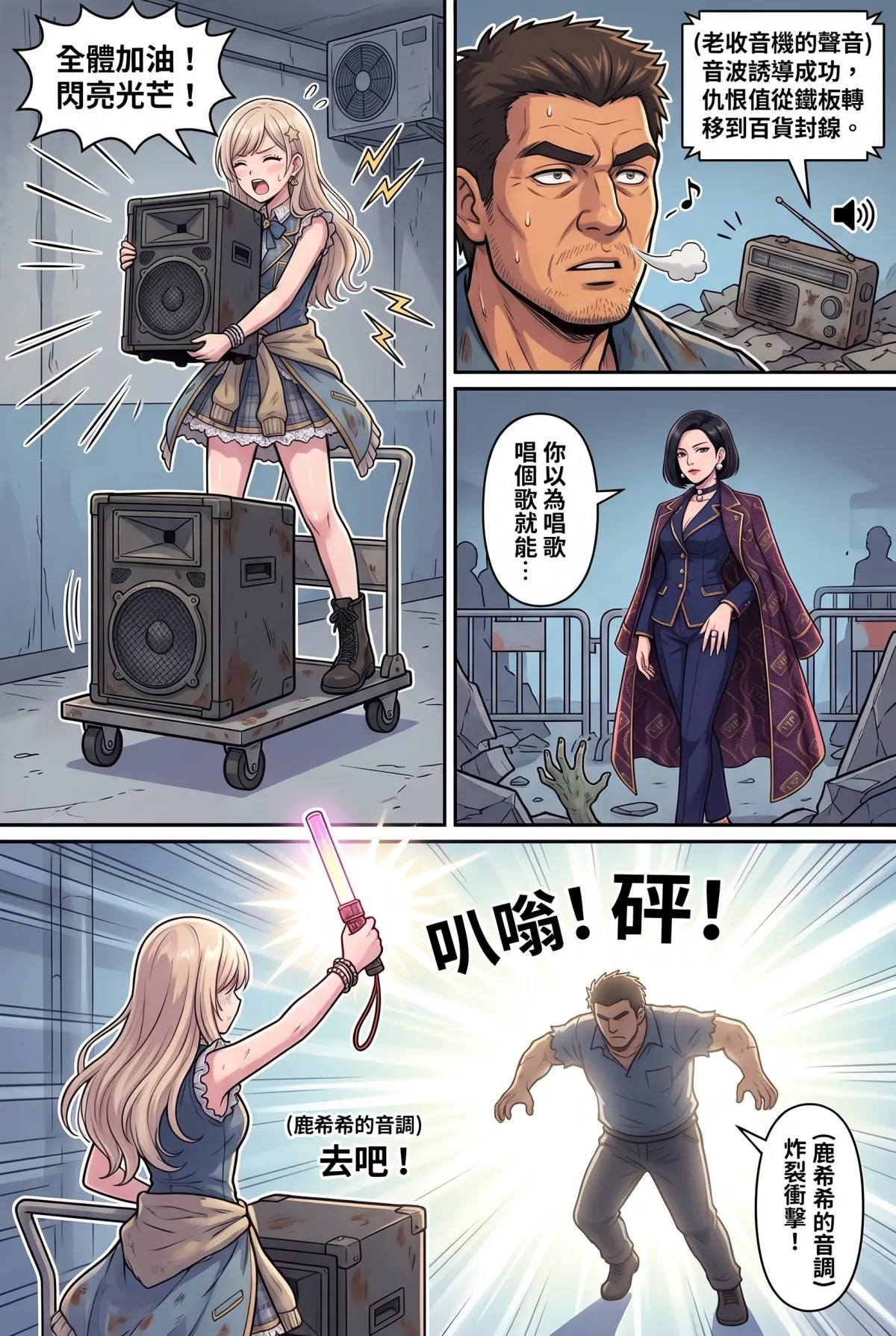 末日鐵板燒：老闆，喪屍要加辣嗎？ 第 7 集　末日鐵板燒：老闆，喪屍要加辣嗎？ - 第七章：大雞排喪屍與經濟封鎖 第 12 頁
