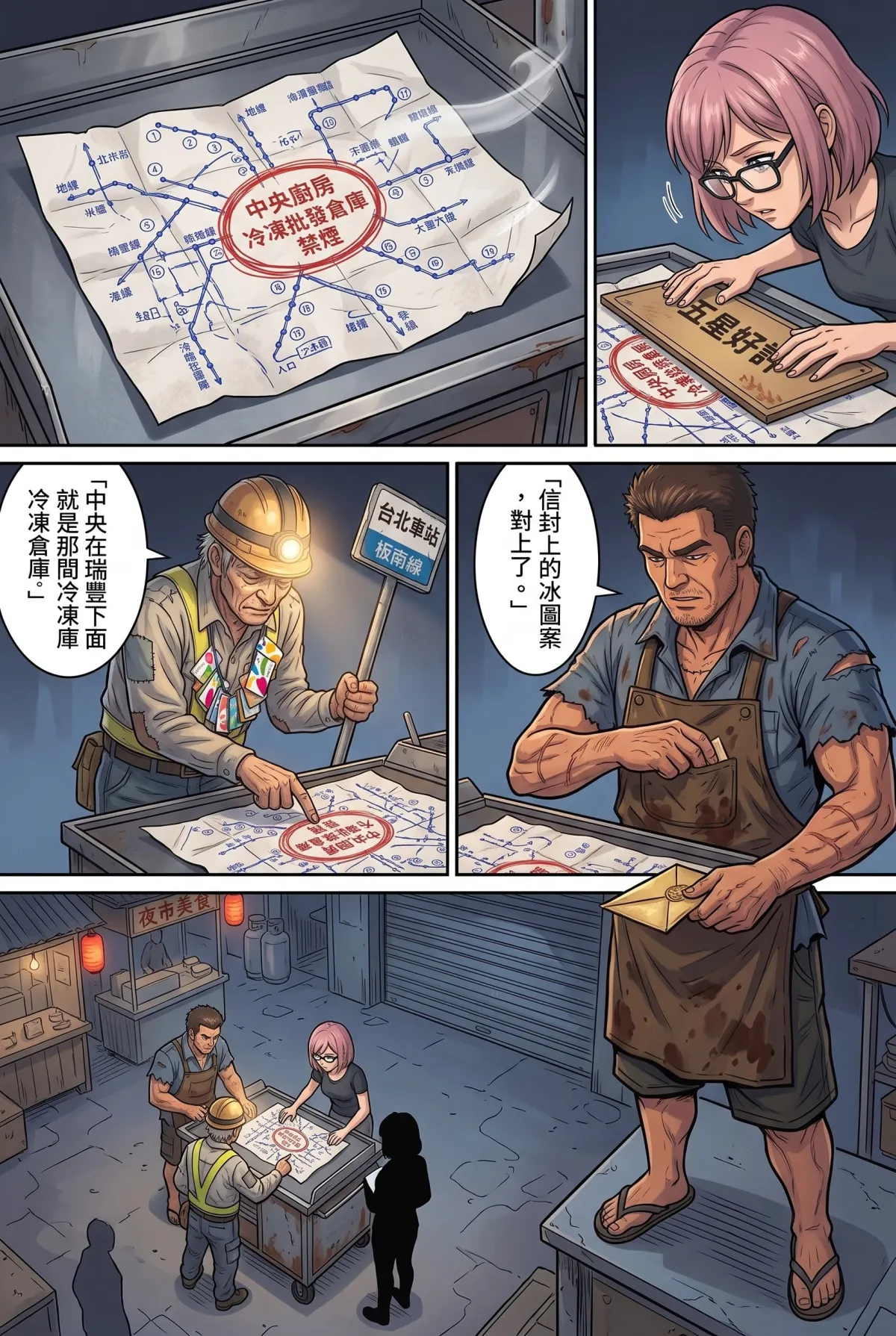 末日鐵板燒：老闆，喪屍要加辣嗎？ 第 8 集　末日鐵板燒：老闆，喪屍要加辣嗎？ - 第八章：高雄瑞豐的最後霓虹 第 10 頁
