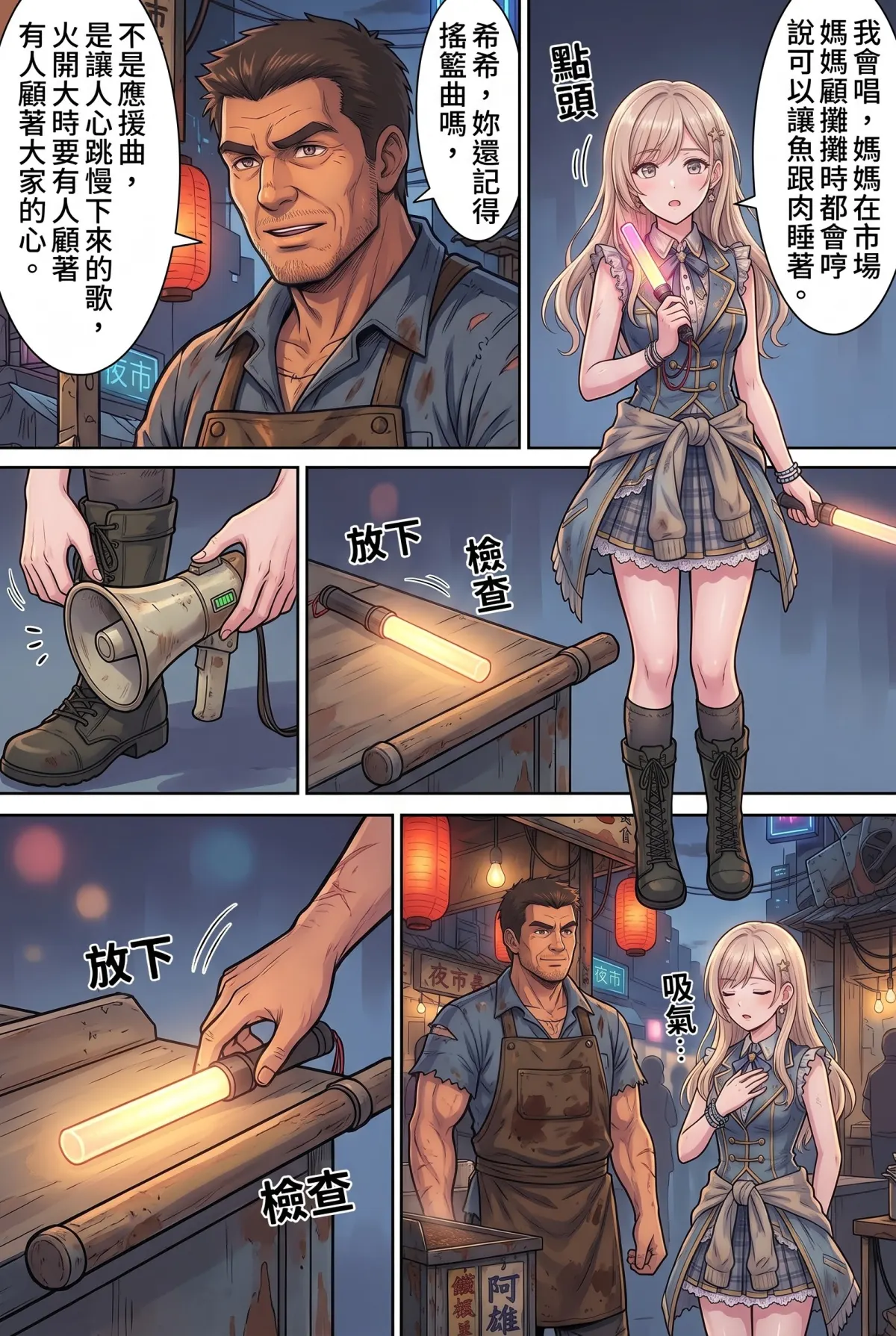 末日鐵板燒：老闆，喪屍要加辣嗎？ 第 8 集　末日鐵板燒：老闆，喪屍要加辣嗎？ - 第八章：高雄瑞豐的最後霓虹 第 14 頁