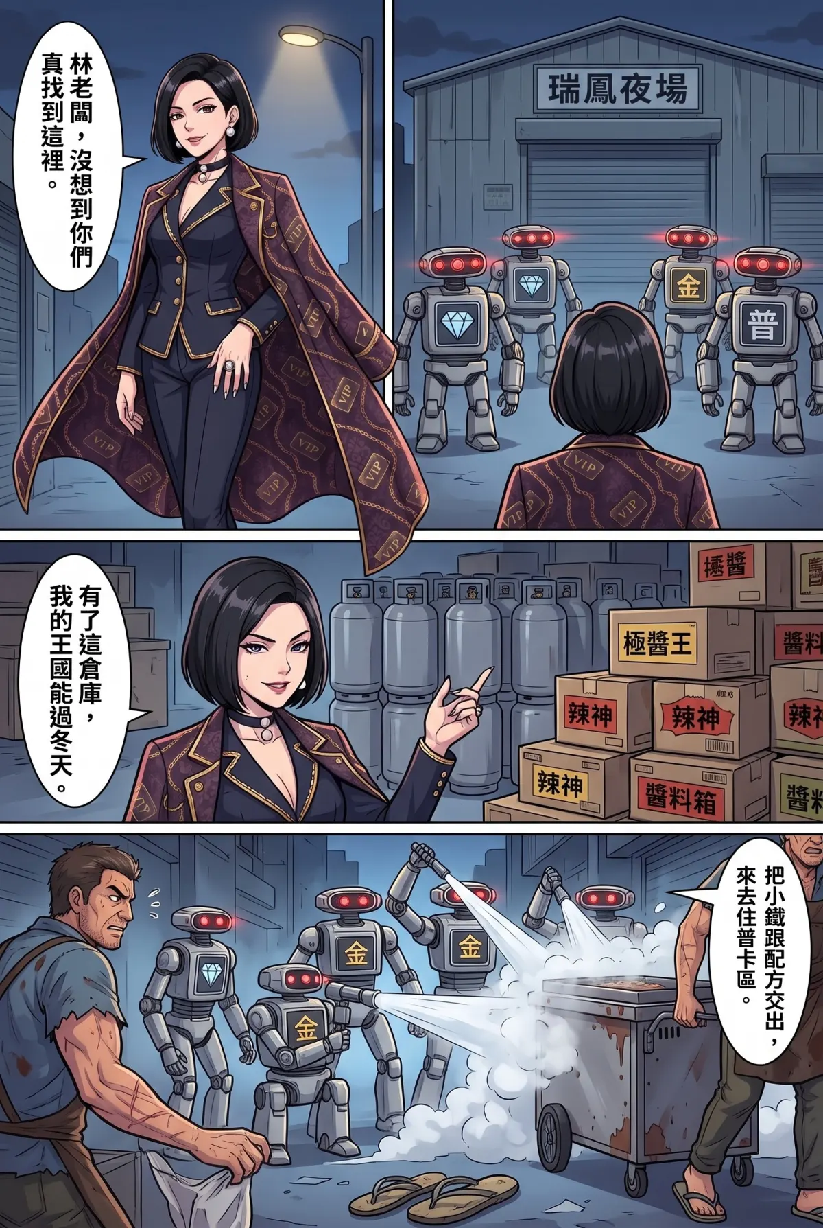 末日鐵板燒：老闆，喪屍要加辣嗎？ 第 9 集　末日鐵板燒：老闆，喪屍要加辣嗎？ - 第九章：中央廚房争夺戰 第 9 頁