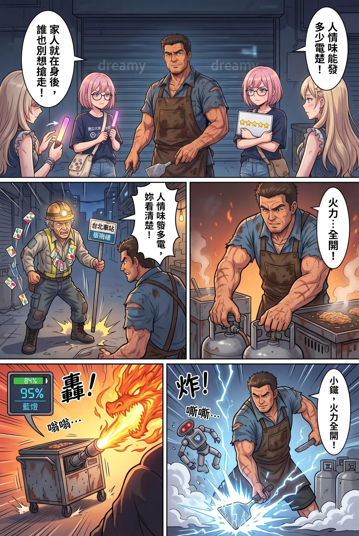 末日鐵板燒：老闆，喪屍要加辣嗎？ 第 9 集　末日鐵板燒：老闆，喪屍要加辣嗎？ - 第九章：中央廚房争夺戰 第 11 頁